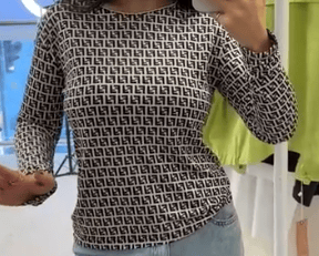 Fendi Fendi FF Black and White Top ALC3825