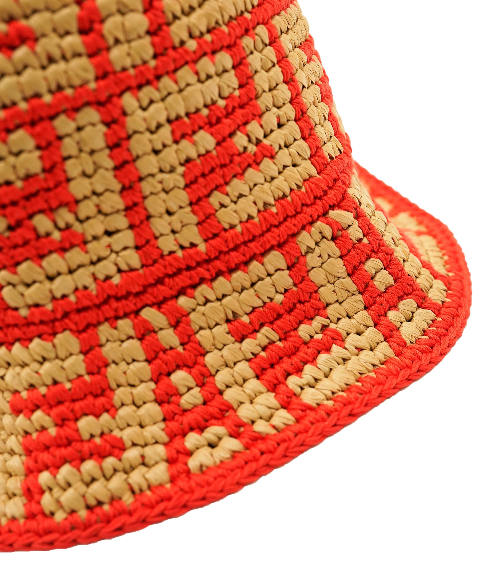 Fendi Fendi orange FF Bucket hat  ALL1089