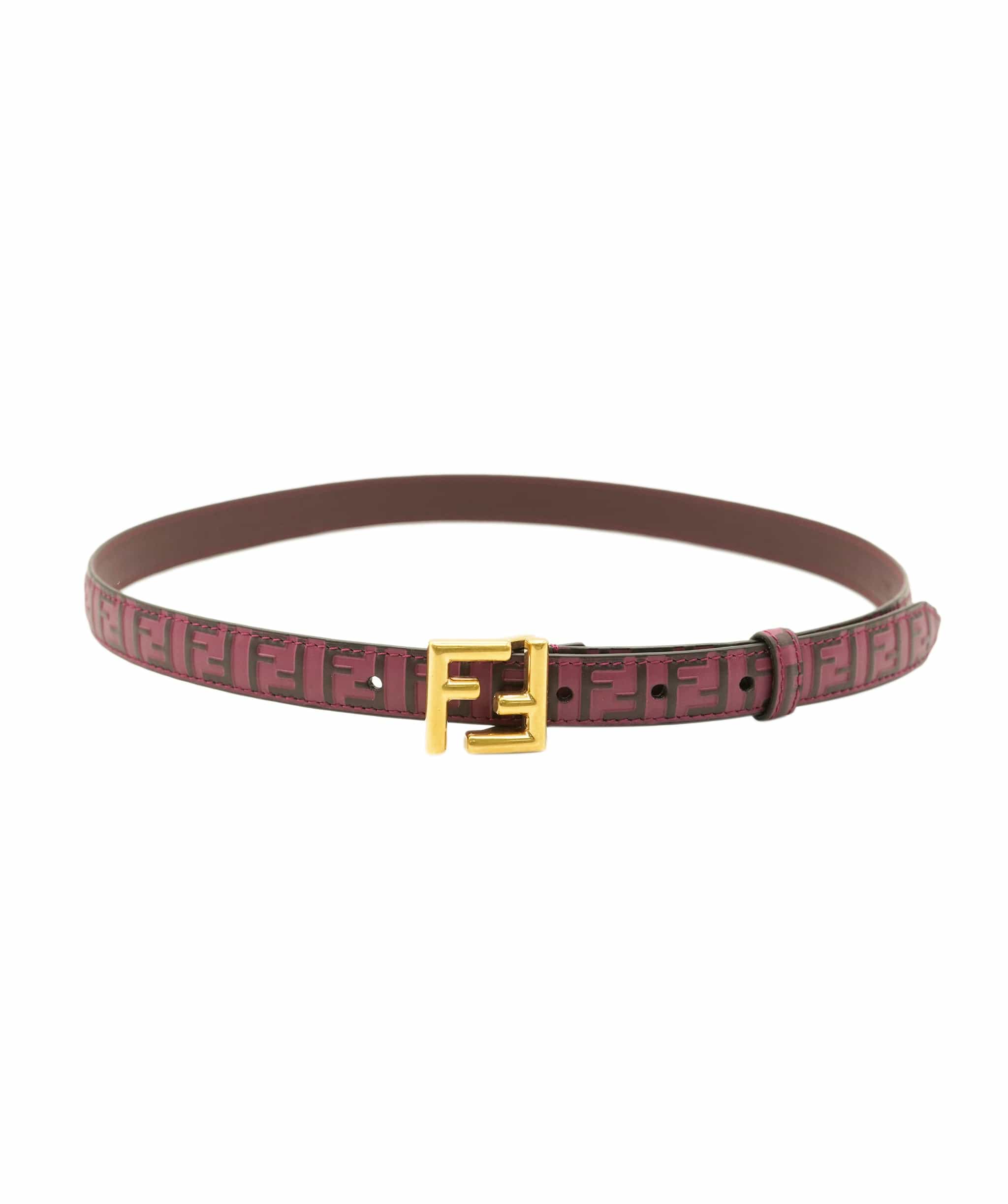 Fendi Fendi Pink FF Belt 80cm  ALL1088