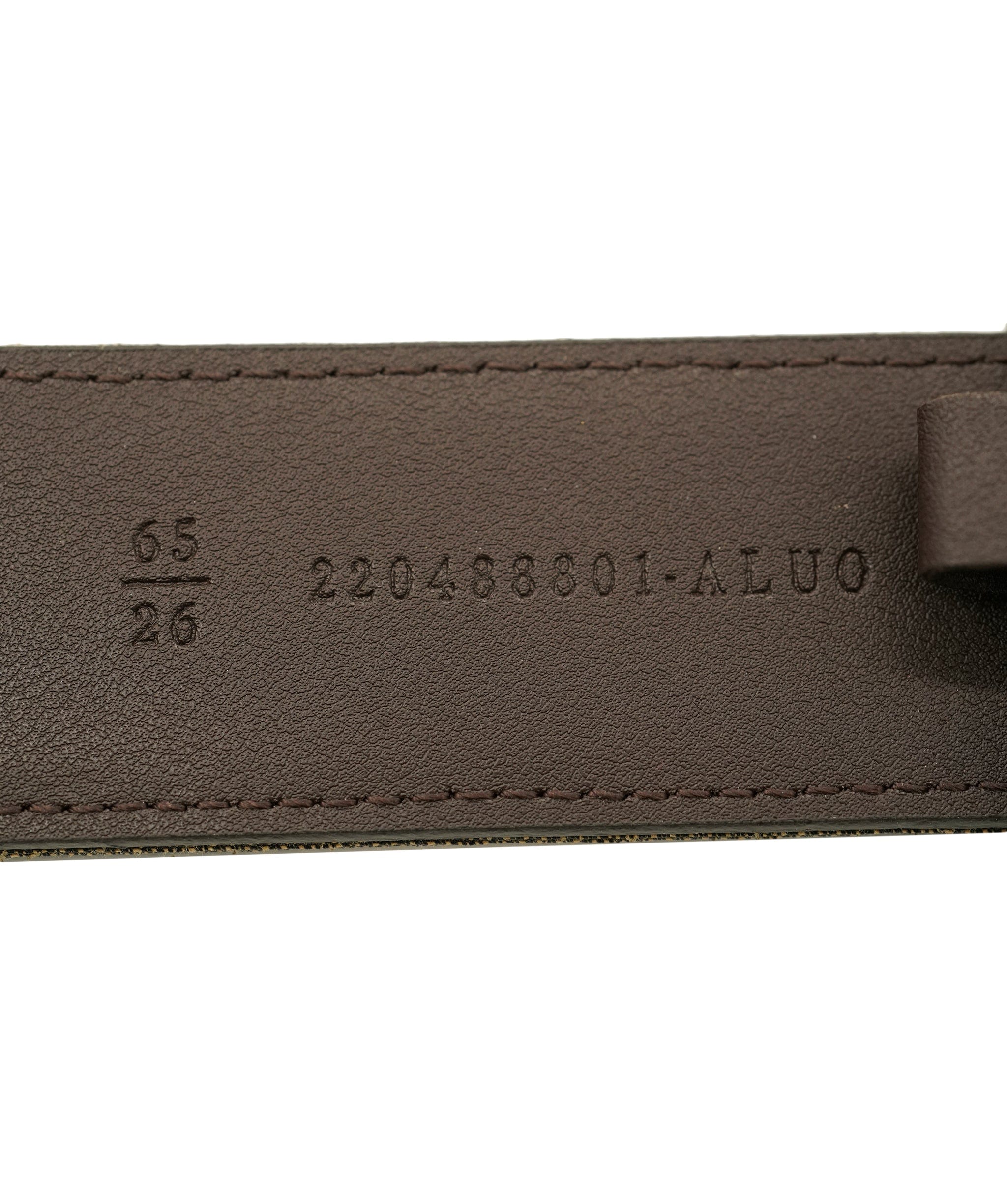 Fendi Fendi Zucca Belt Brown Belt  ALL1094