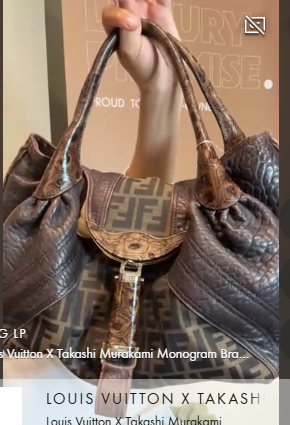 Fendi Zucca FF Spy Bag Brown