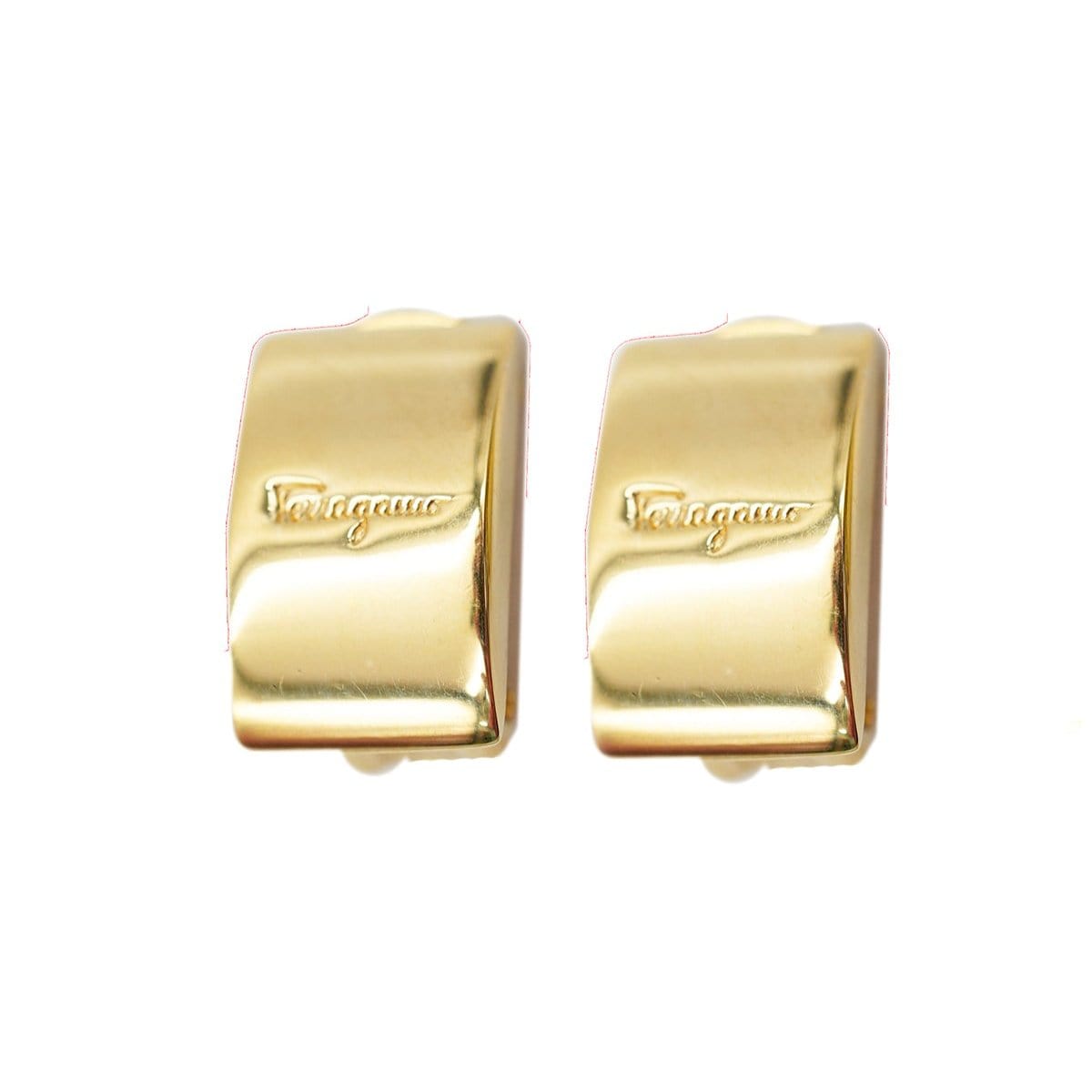 ferragamo Ferragamo gold clip ons - AJC0803