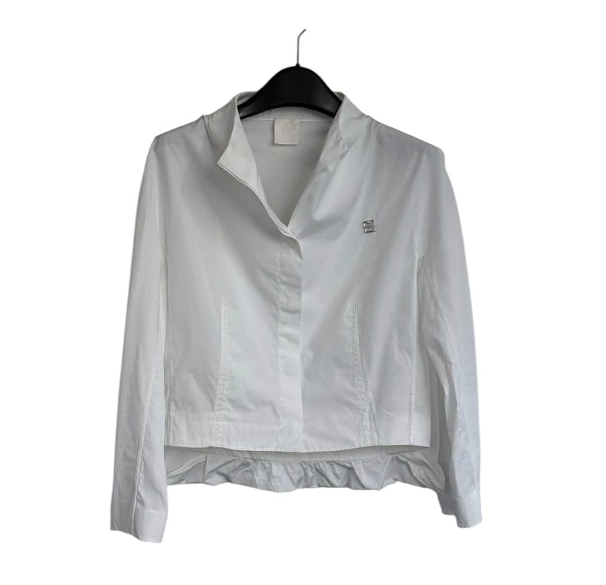 Givenchy Givenchy Cropped shirt White Sz 38 SYCYA128