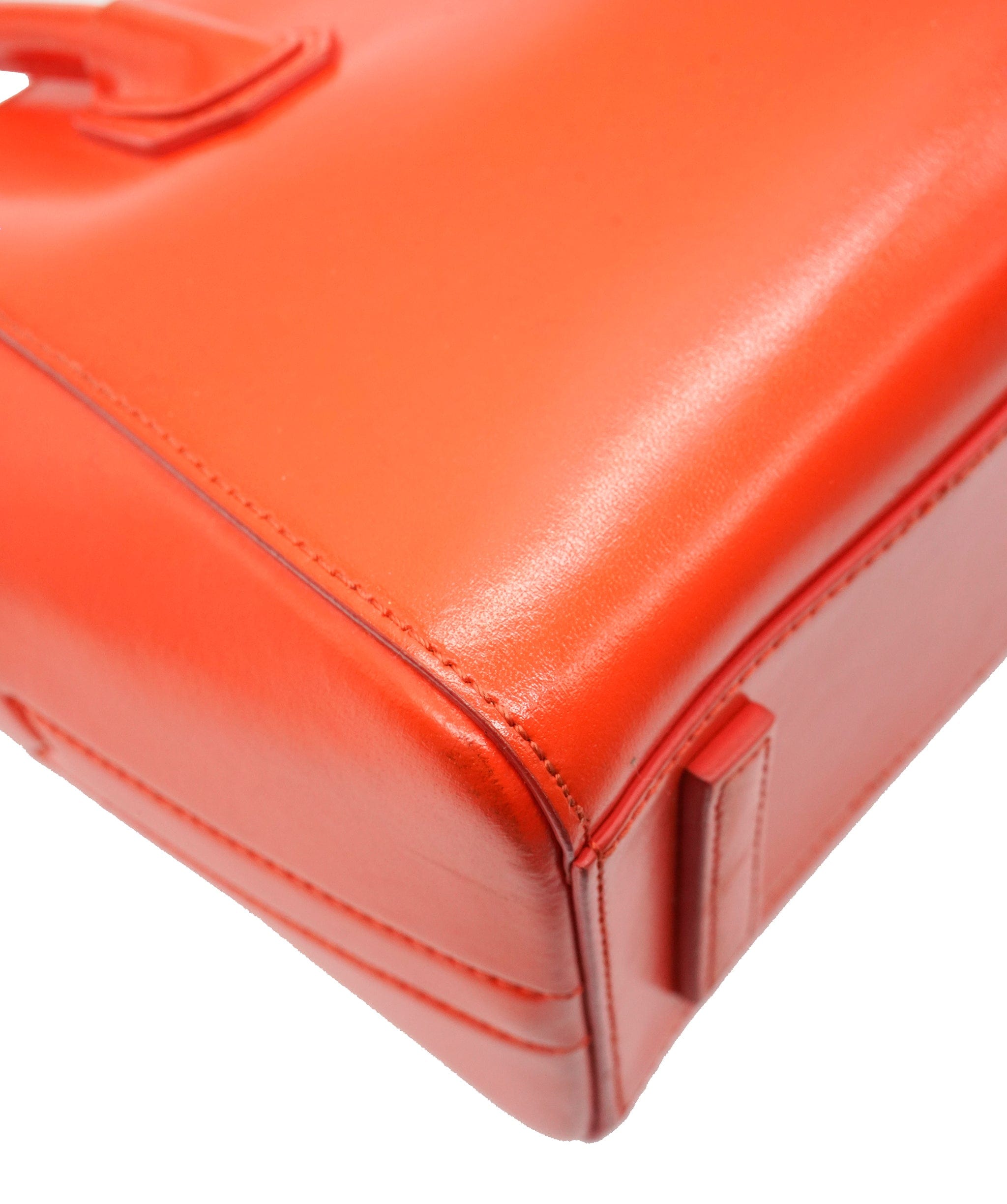 Givenchy Givenchy Mini Coral Red Antigona Bag ALC2457