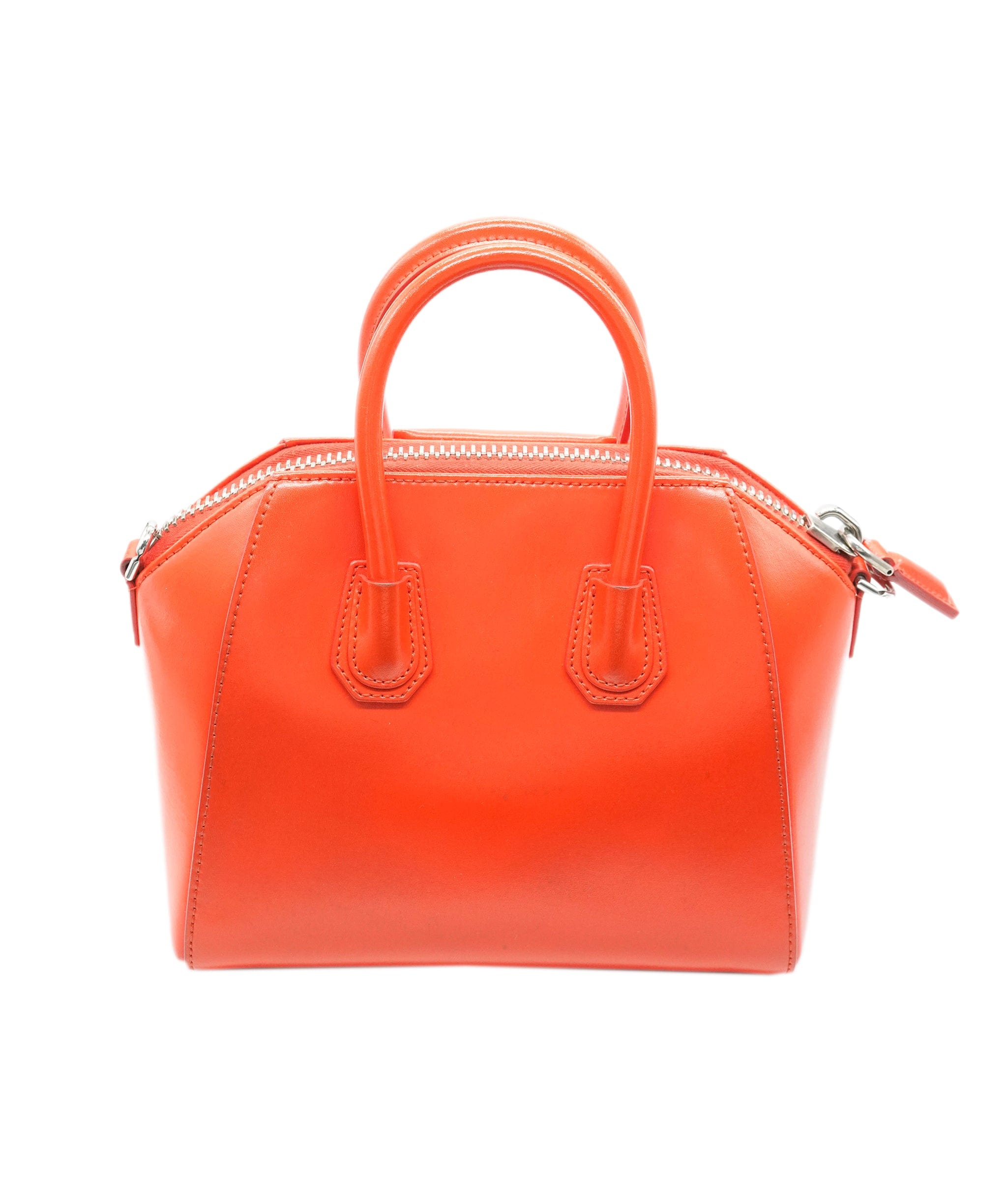 Givenchy Givenchy Mini Coral Red Antigona Bag ALC2457