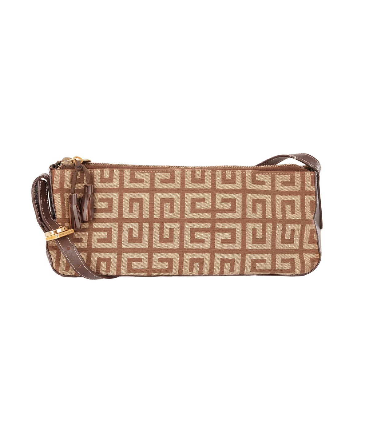 Givenchy Givenchy Monogram Canvas Baguette Shoulder Bag ALC4342