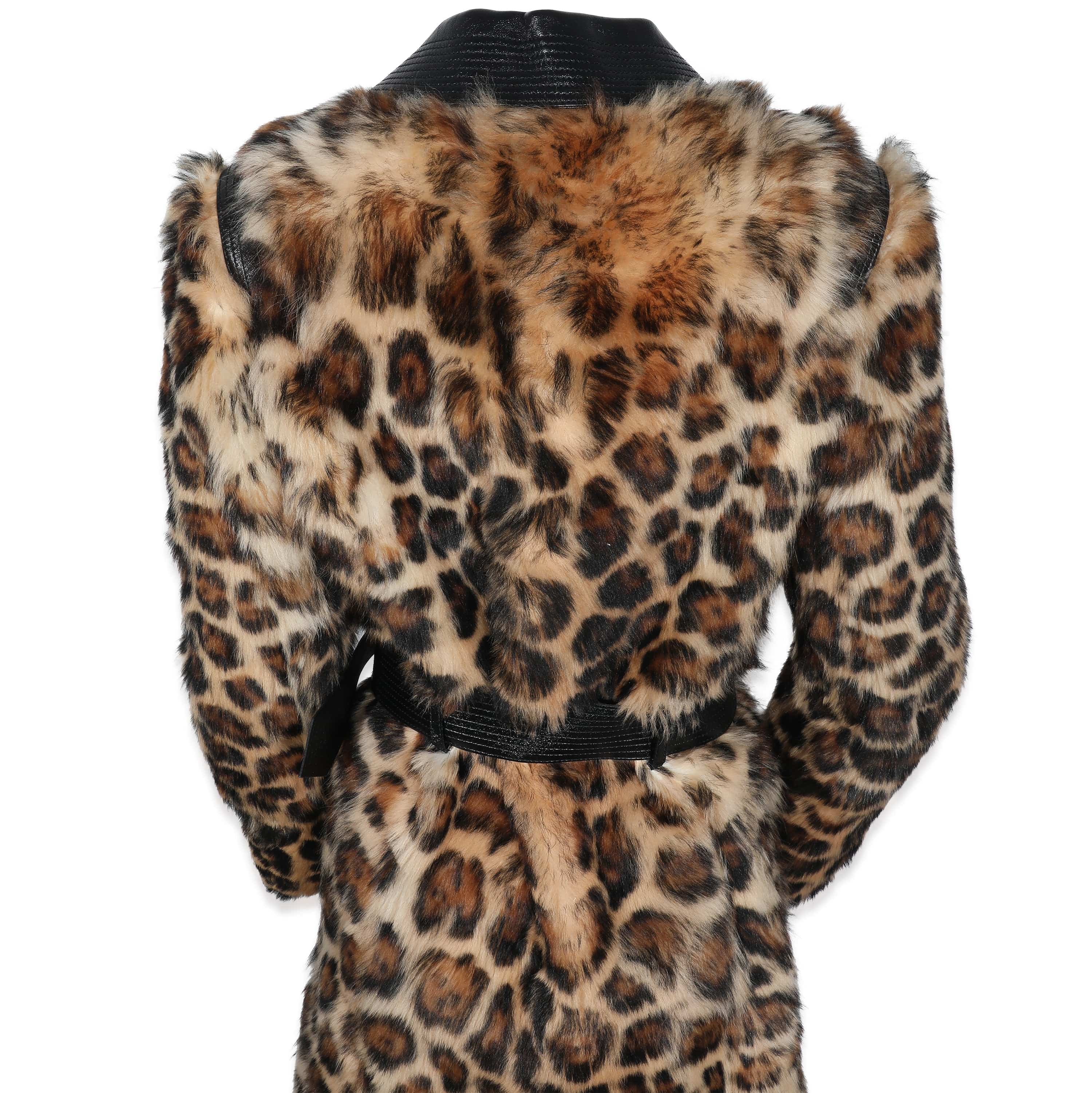 Givenchy Givenchy Faux Fur Coat KRC23750