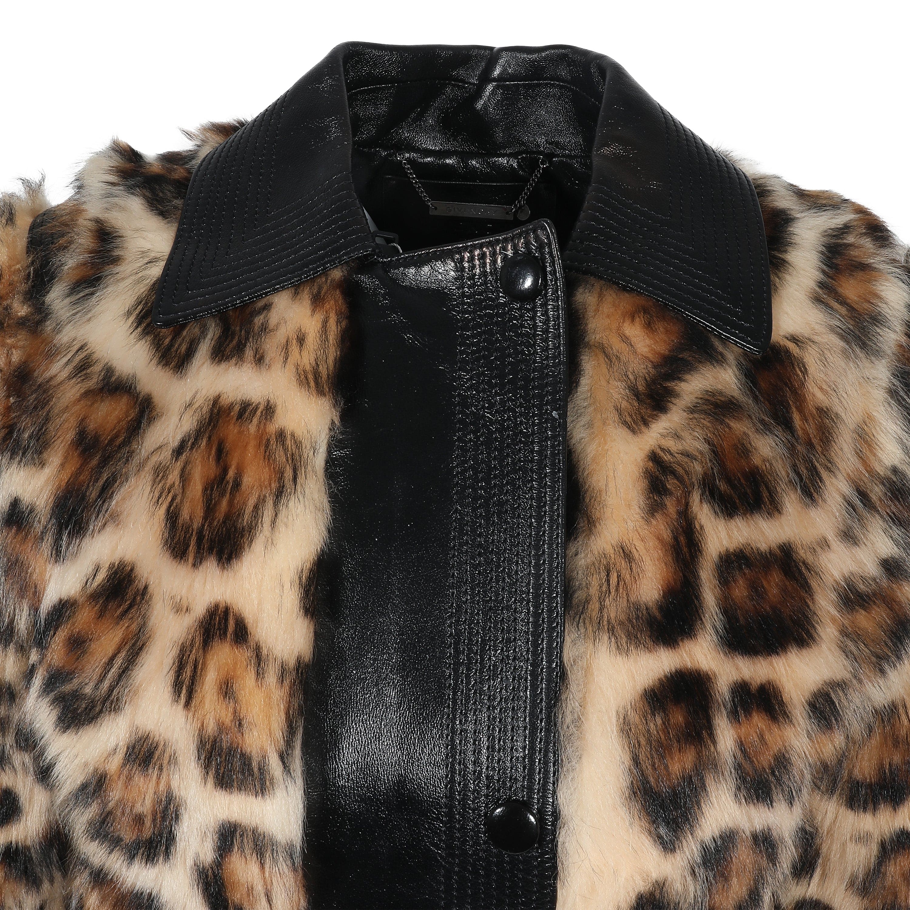 Givenchy Givenchy Faux Fur Coat KRC23750