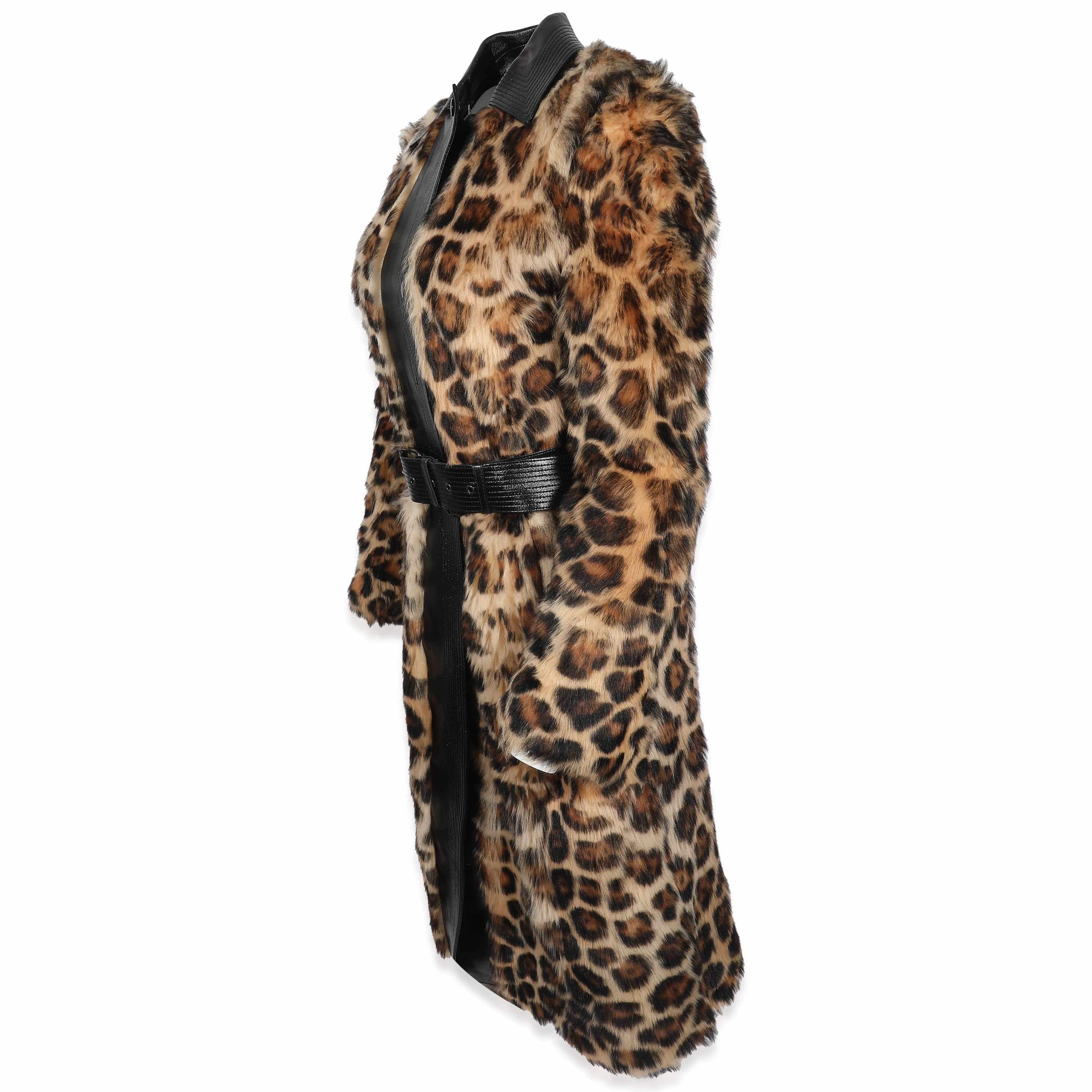 Givenchy Givenchy Faux Fur Coat KRC23750