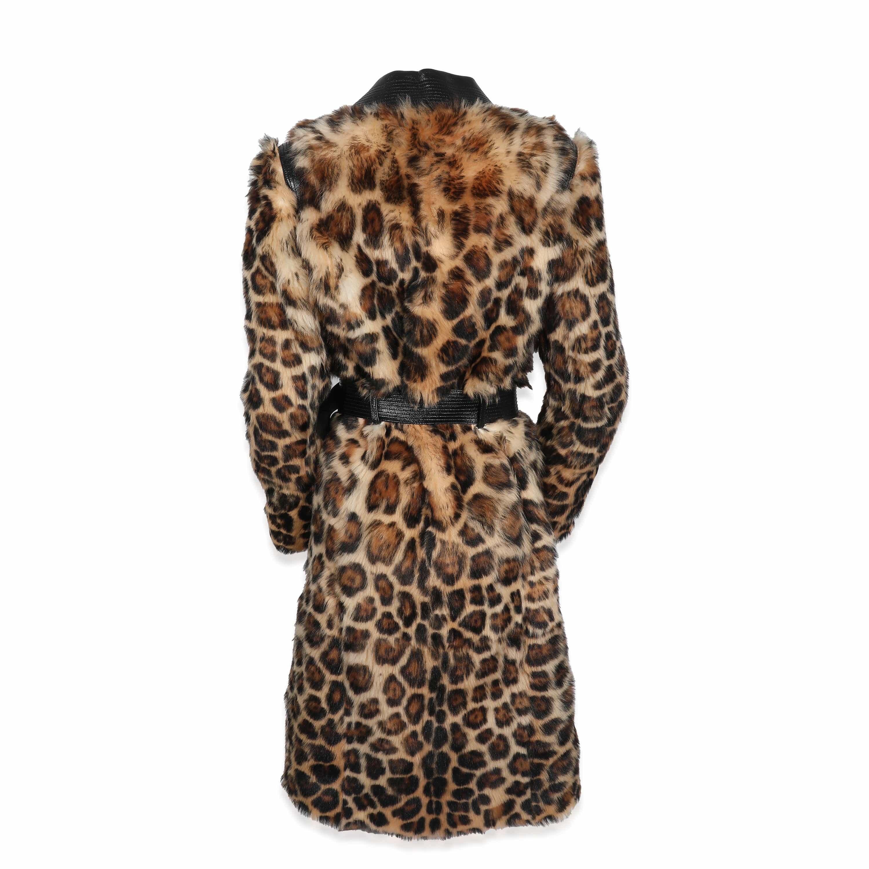 Givenchy Givenchy Faux Fur Coat KRC23750