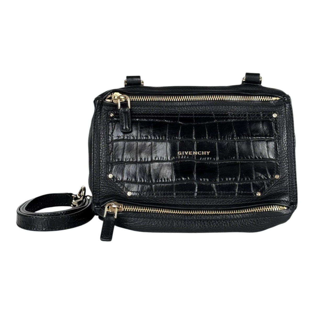 Givenchy Givenchy Black Pandora Embossed Bag