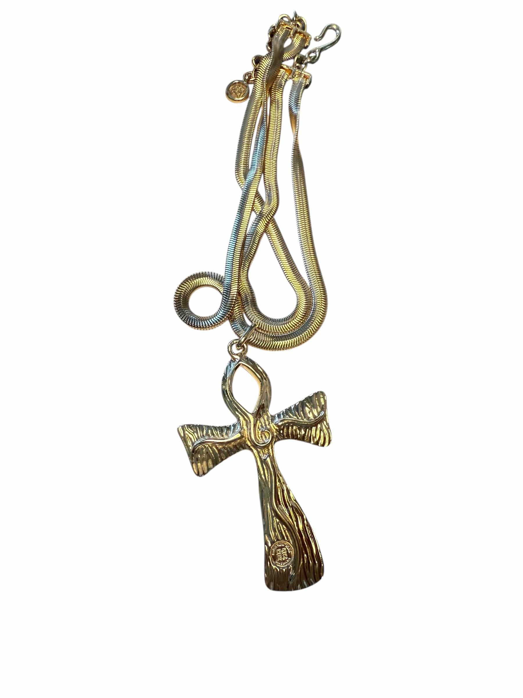 Givenchy Givenchy Vintage Cross Necklace UKL1437