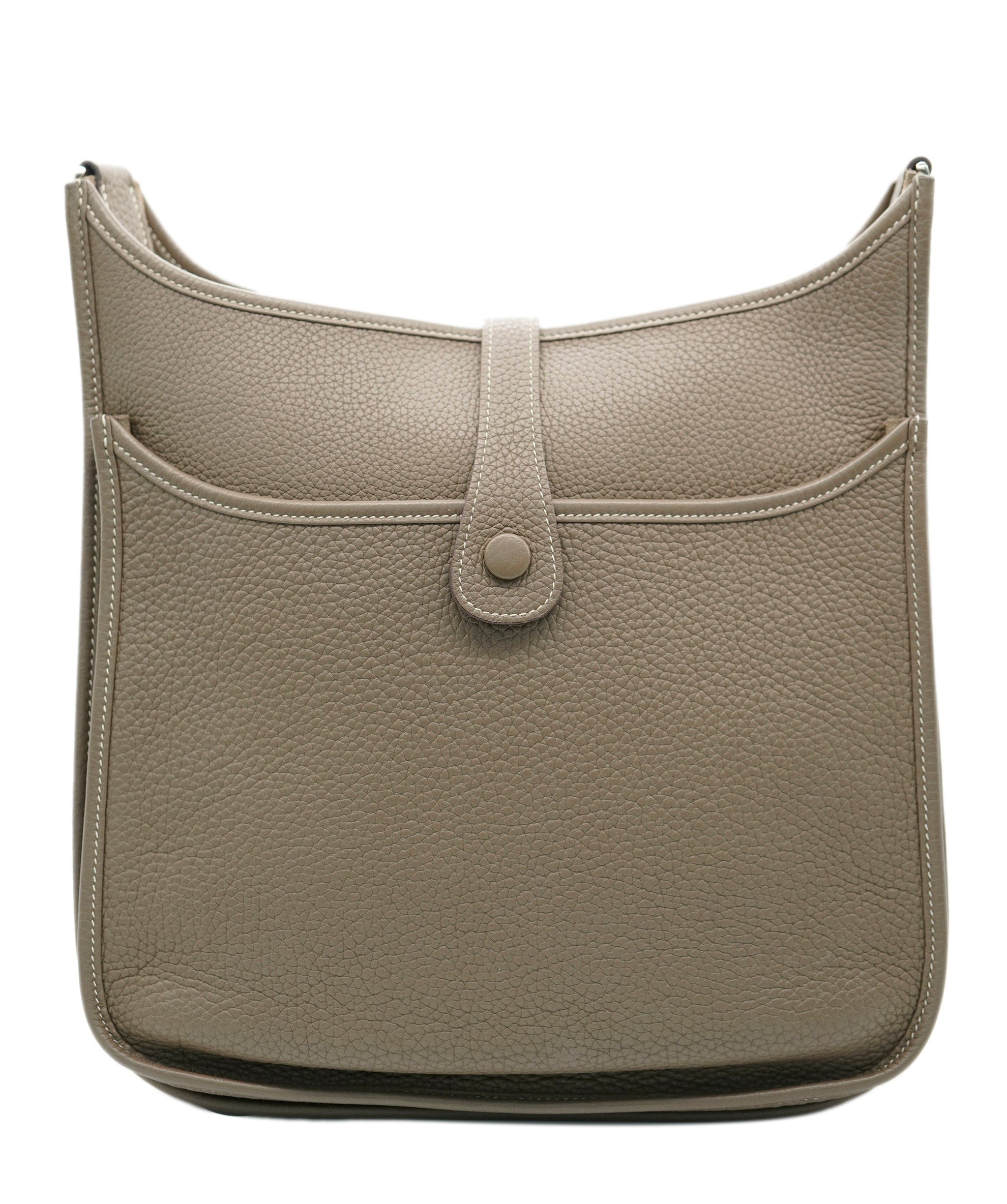 GM Hermes clemence etoupe GM evelyne - AJC0868