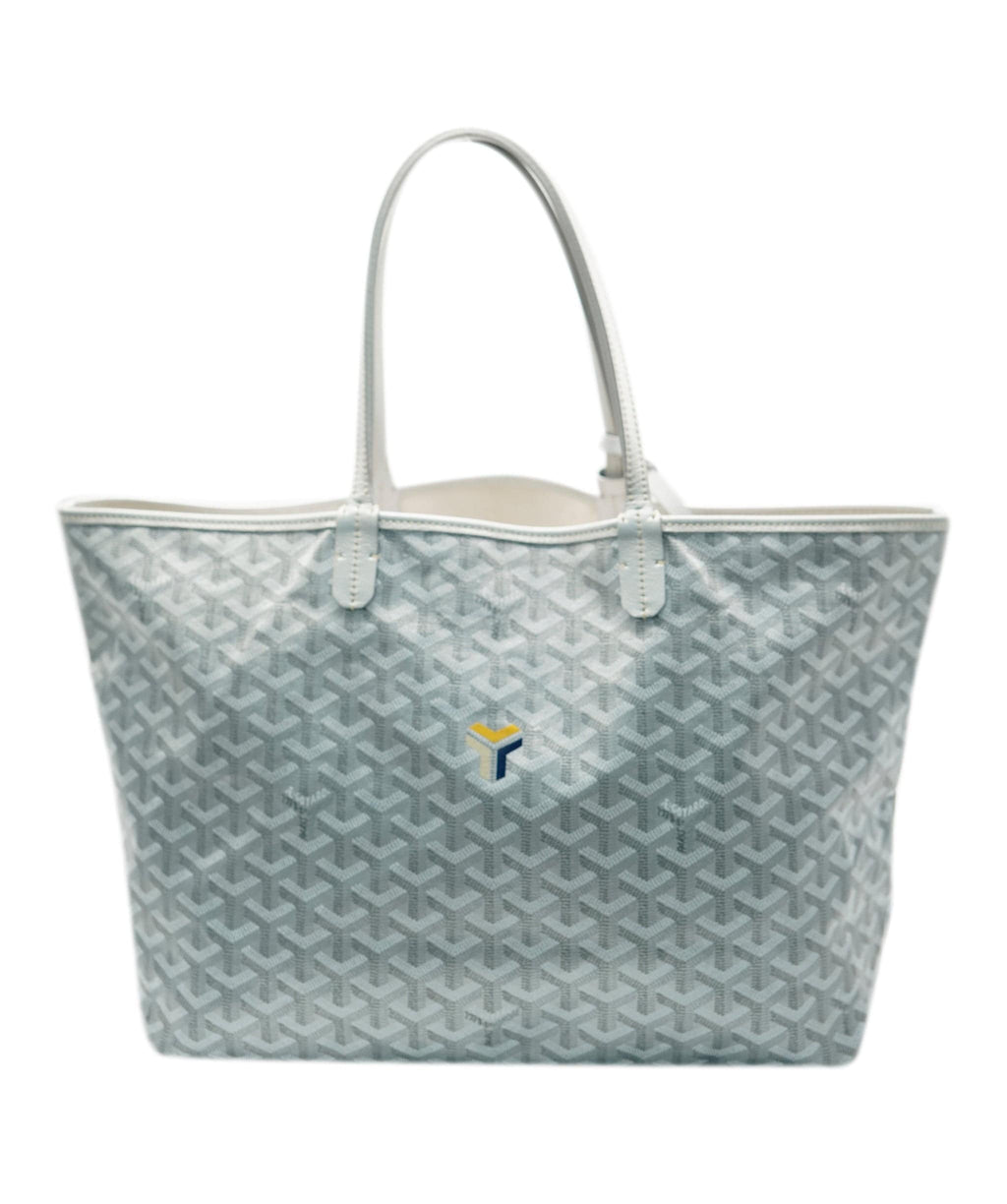 Goyard Green Goyardine Coated Canvas Saint Louis GM Tote Goyard