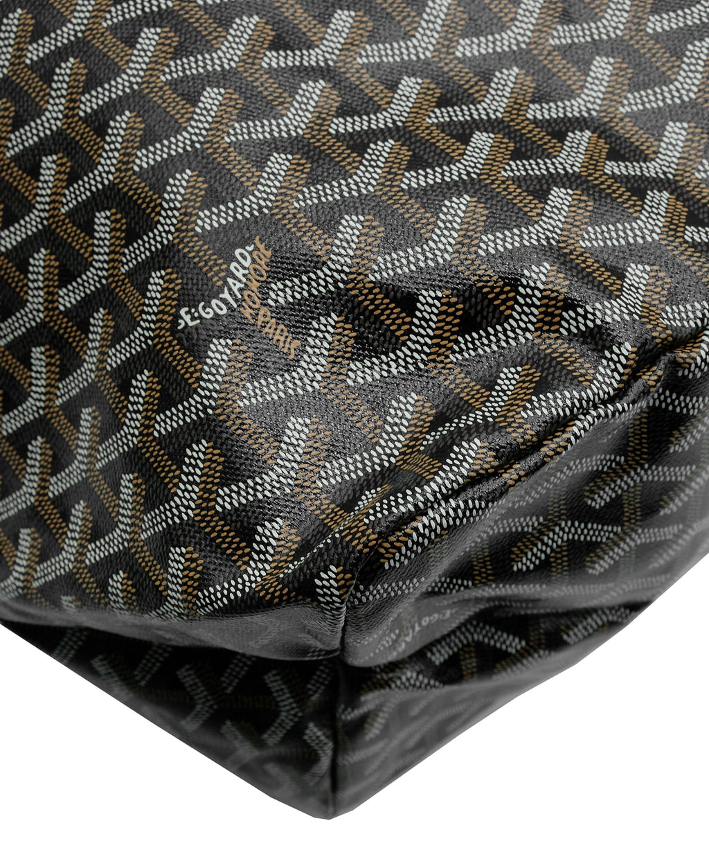 GOYARD Goyardine Saint Louis GM Black 1082342