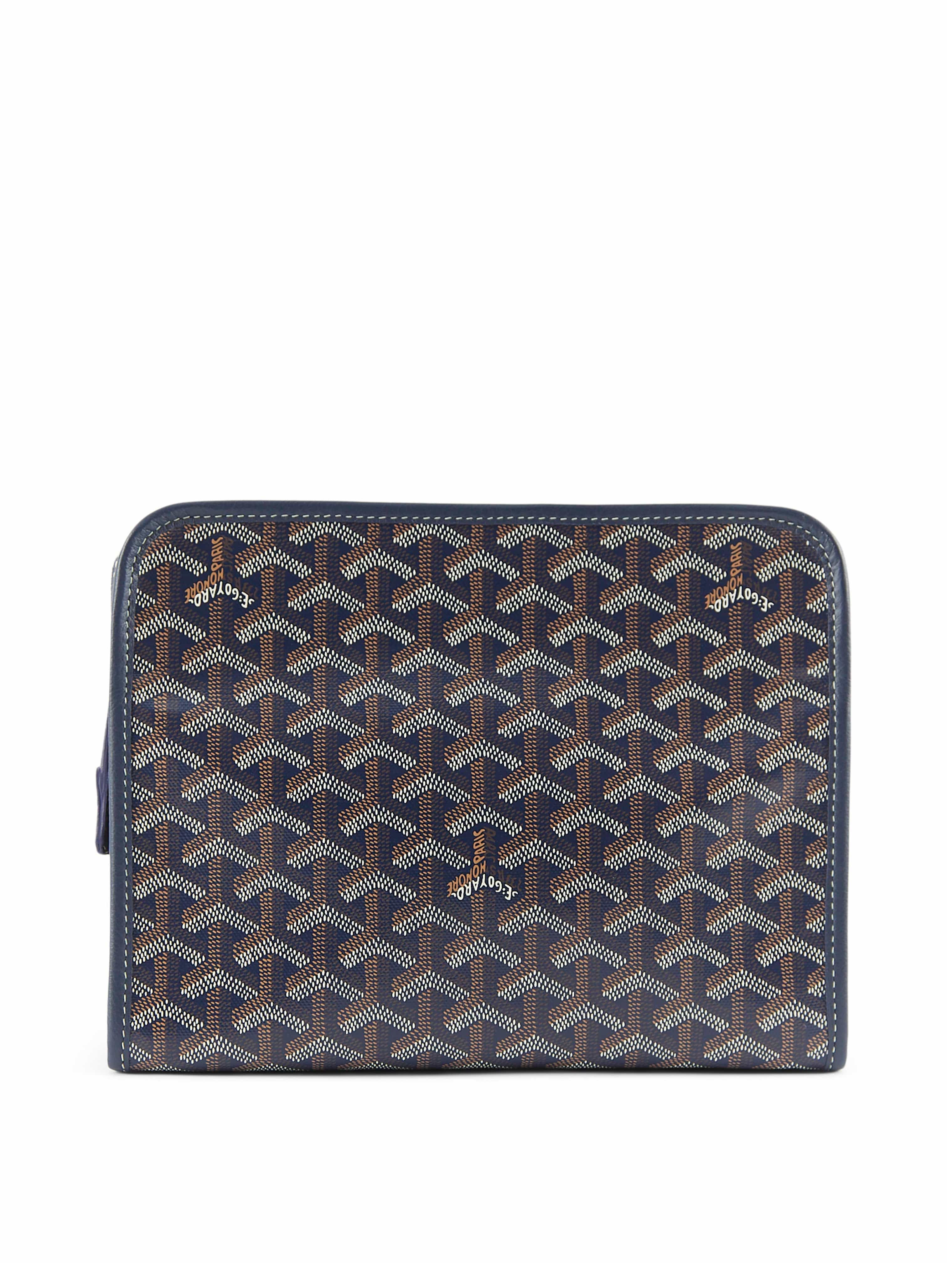 Goyard GOYARD Jouvence MM Toiletry Bag in Navy