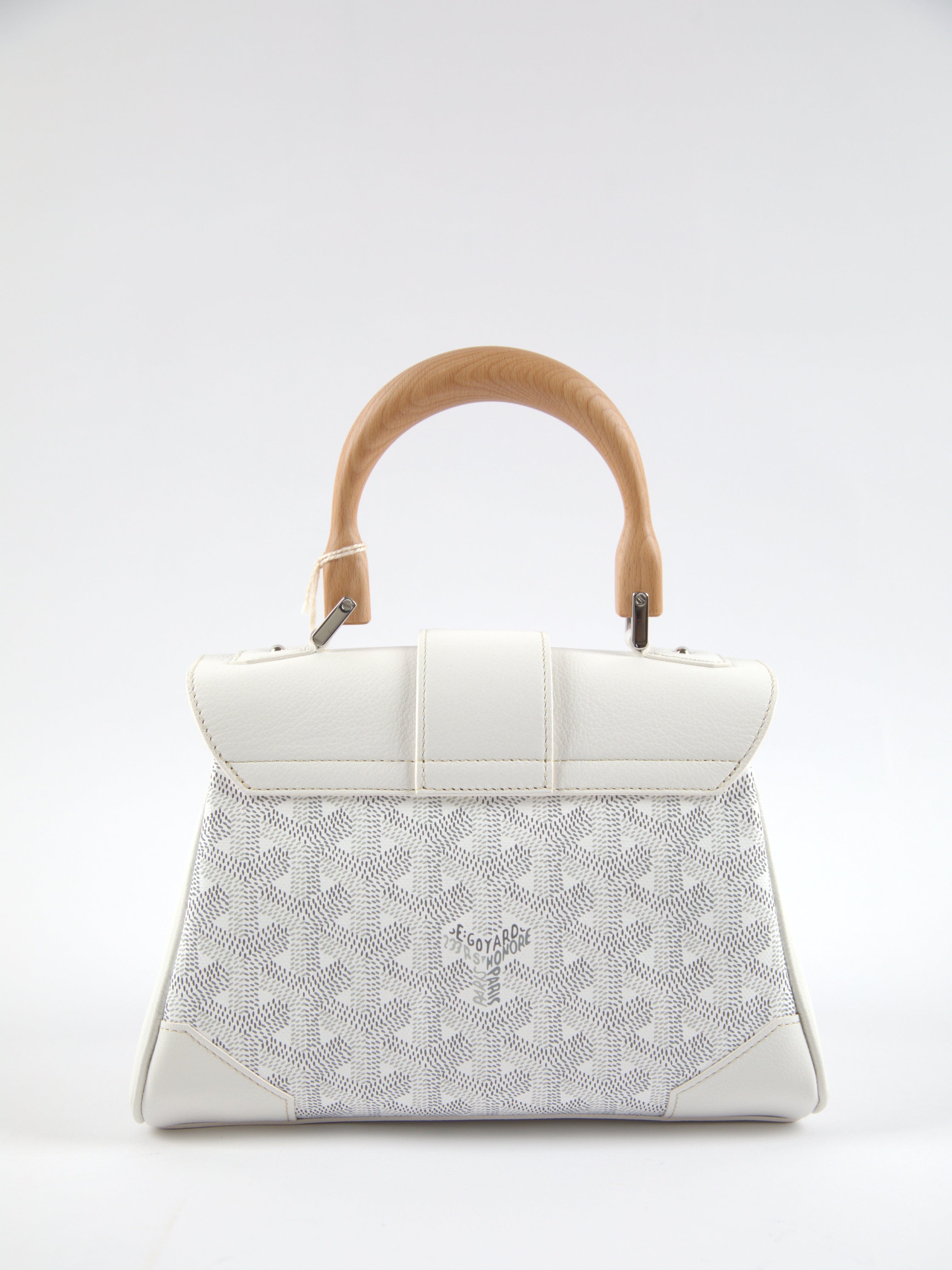 Goyard GOYARD Mini Saigon Souple Bag in White