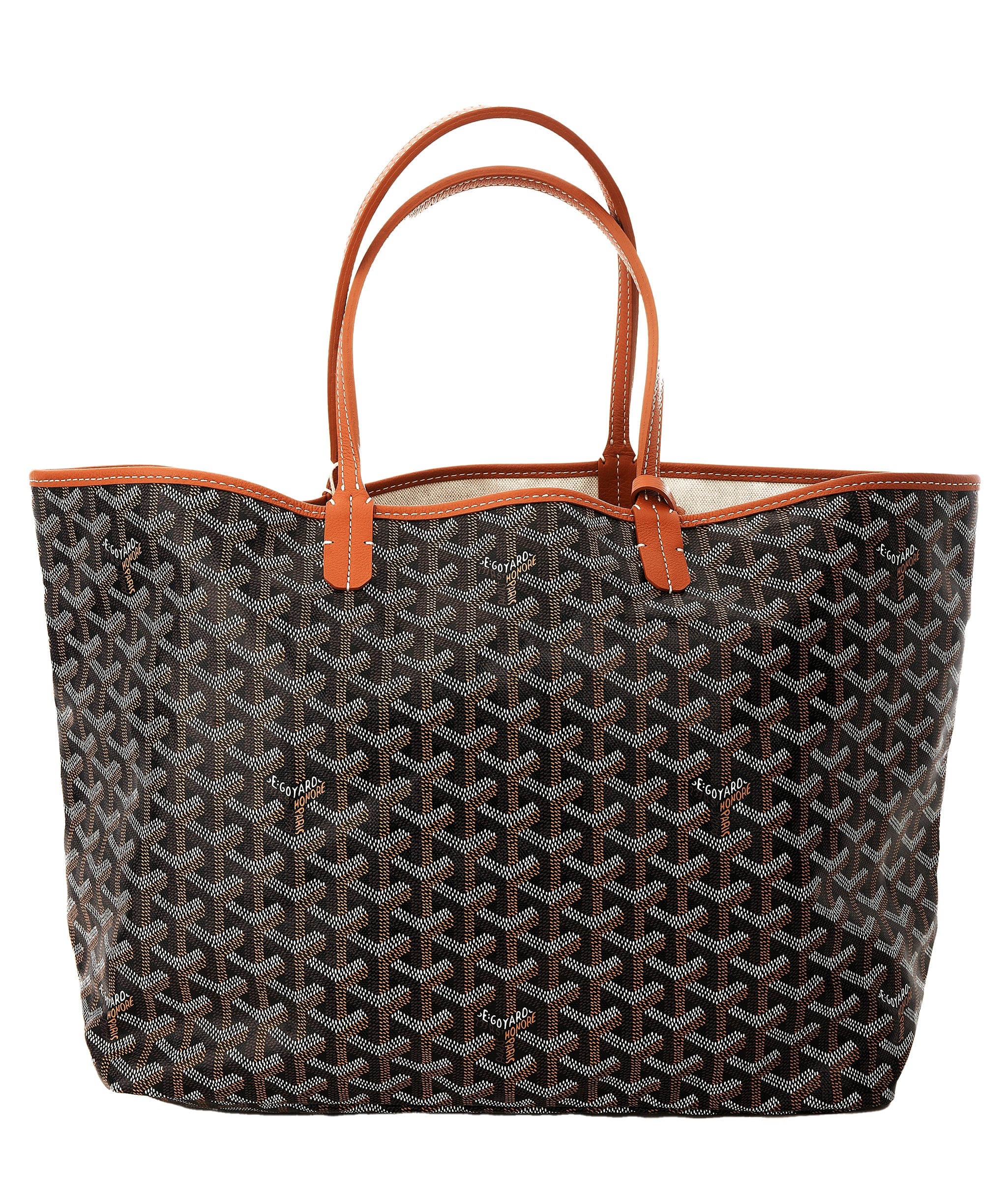 Goyard GOYARD Saint Louis PM Bag in Black & Tan