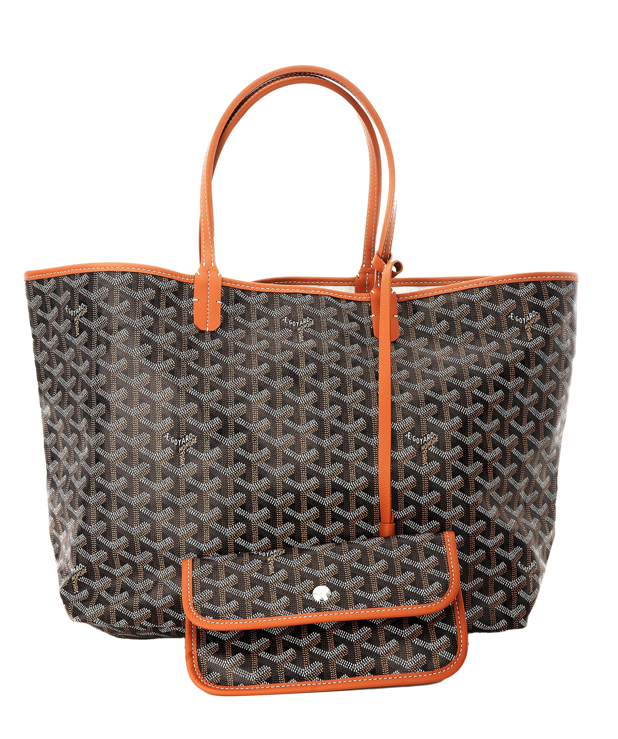 Goyard GOYARD Saint Louis PM Bag in Black & Tan