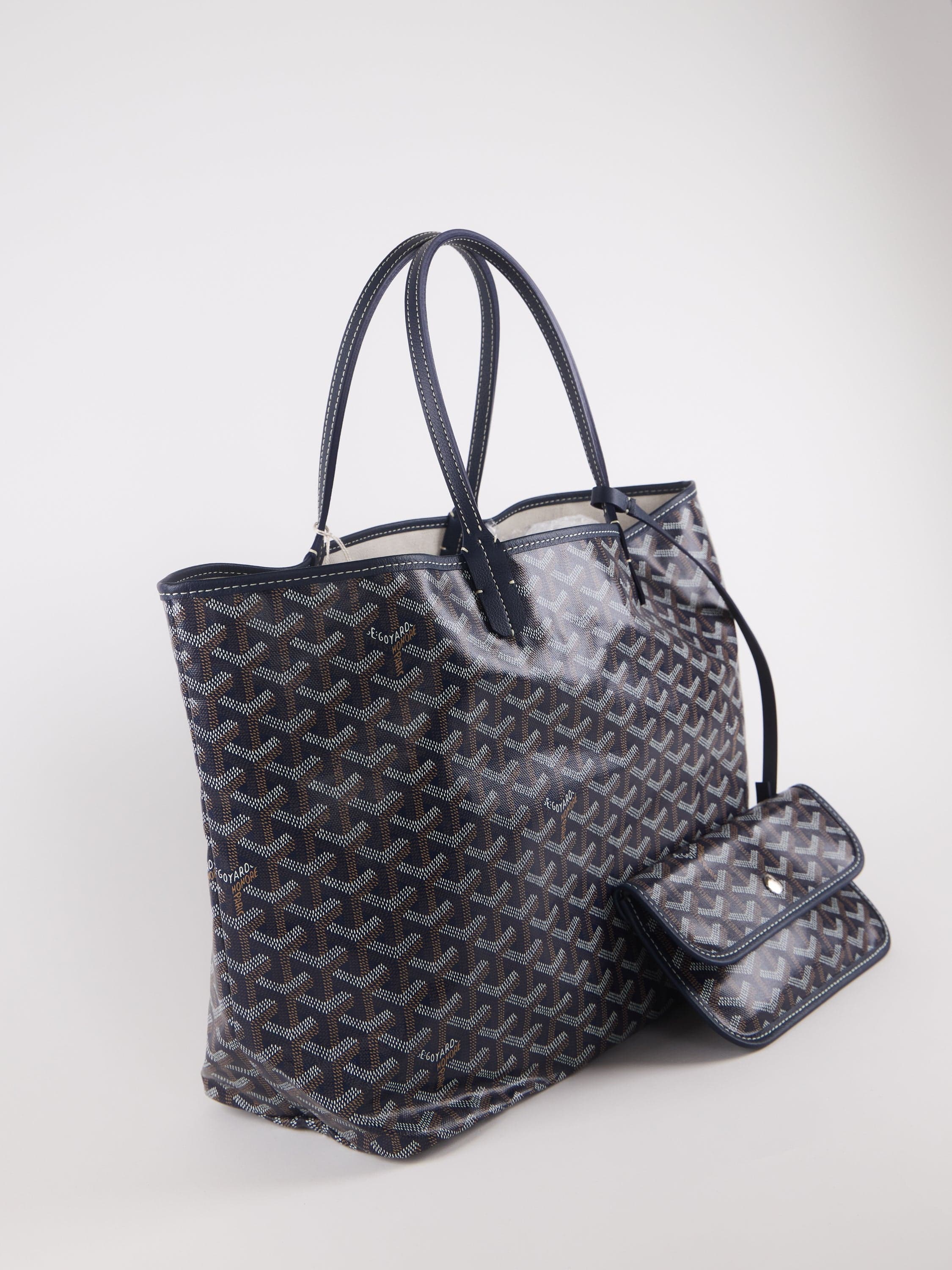 Goyard GOYARD Saint Louis PM Bag in Navy