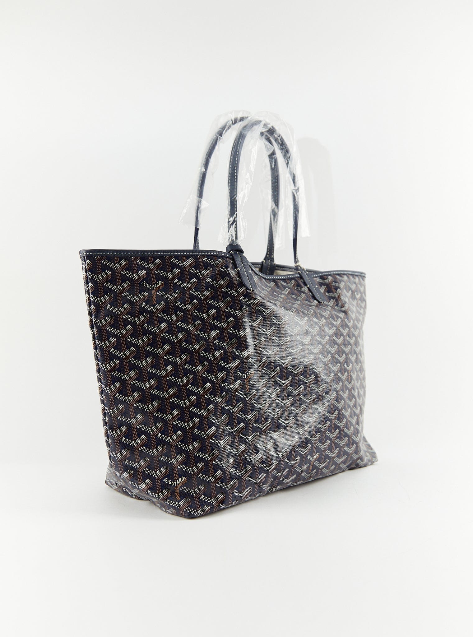 Goyard GOYARD Saint Louis PM Bag in Navy Blue