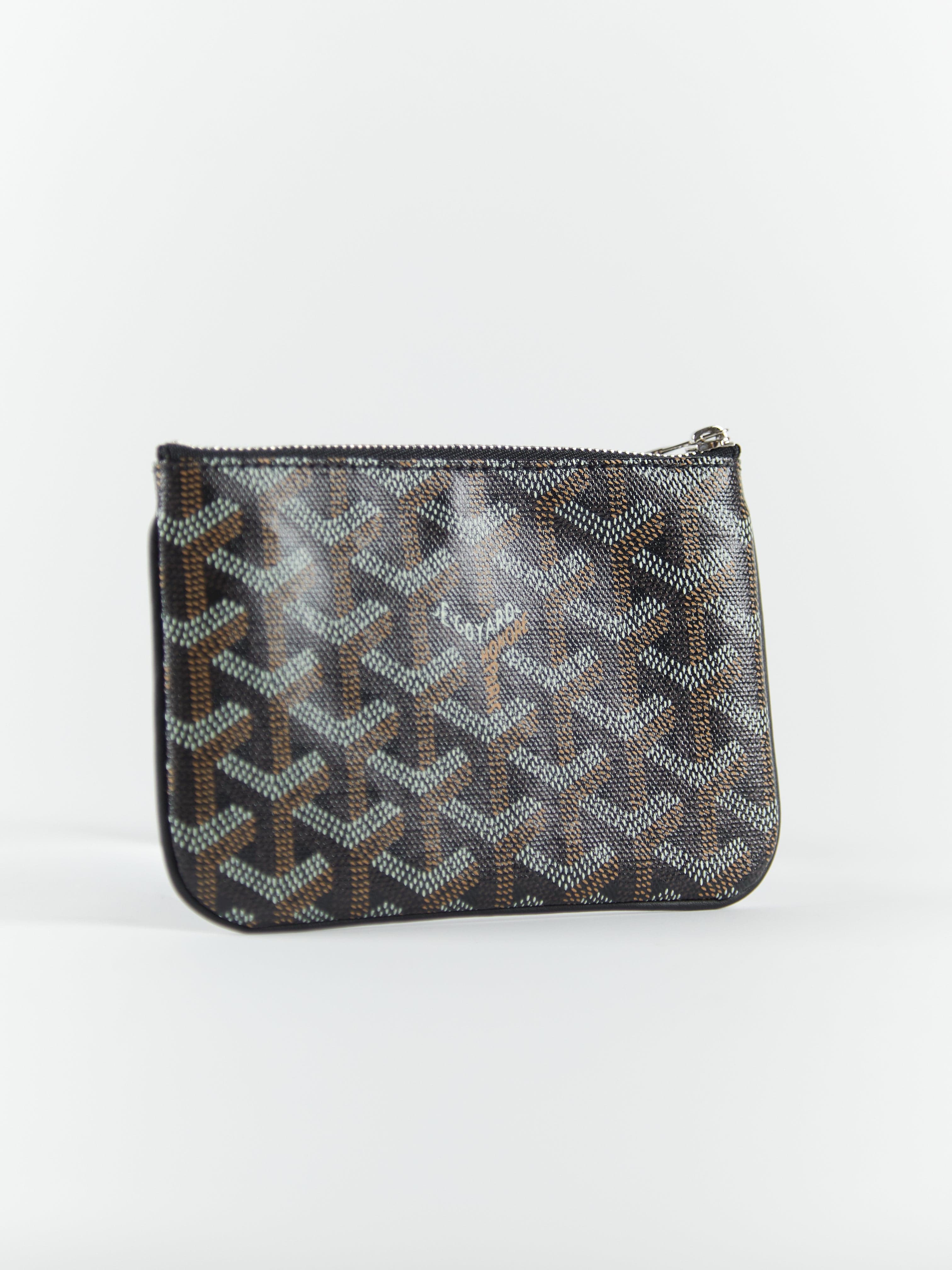 Goyard GOYARD Classic Mini Senat Pouch in Black