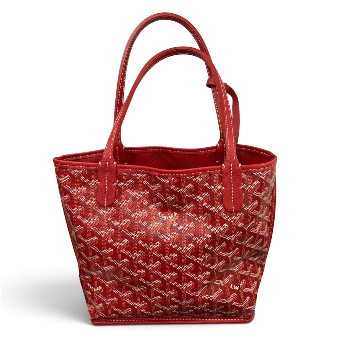 Goyard Goyard Mini Anjou Red Tote