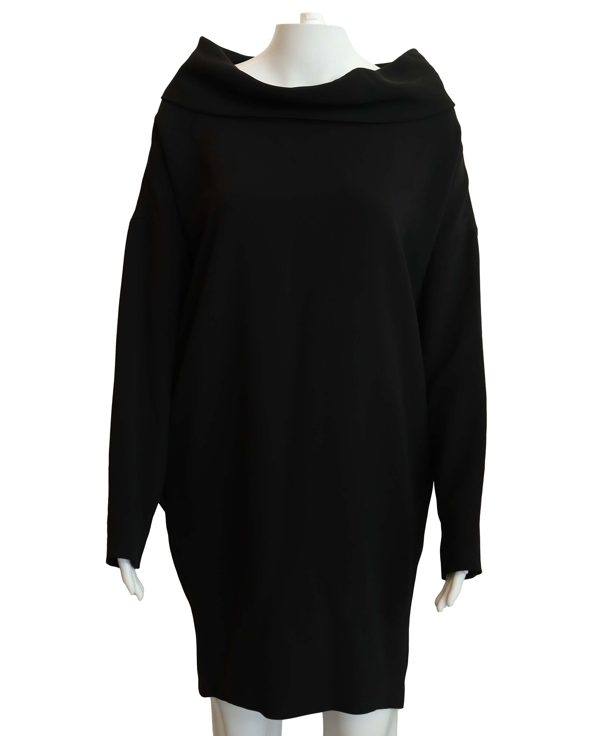 Gucci Gucci 2012 Black Benitier Collar Dress AGC2921