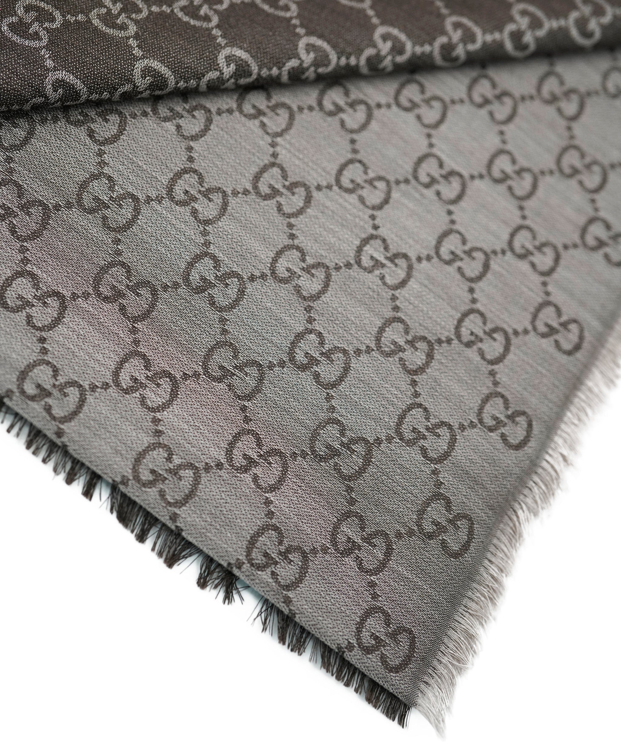 Gucci Gucci Espresso Brown 140 x 140 Scarf AVL1502