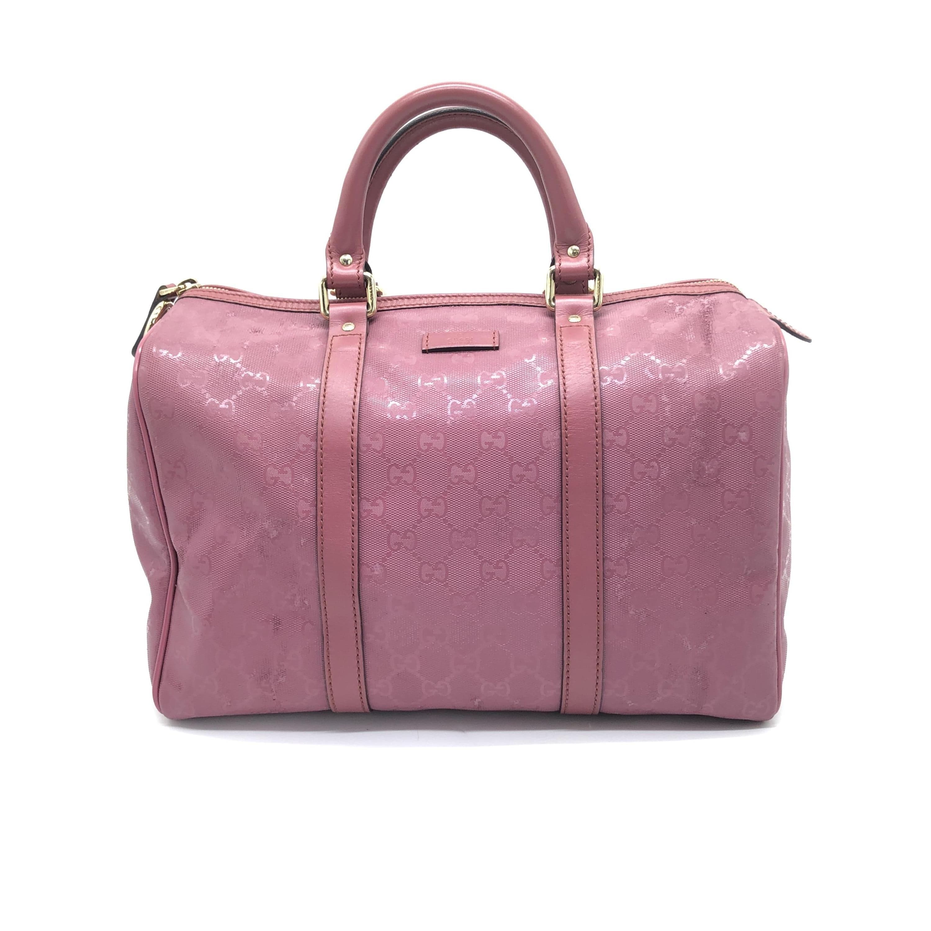 Gucci Gucci GG Imprime Boston Bag In Pink C320937