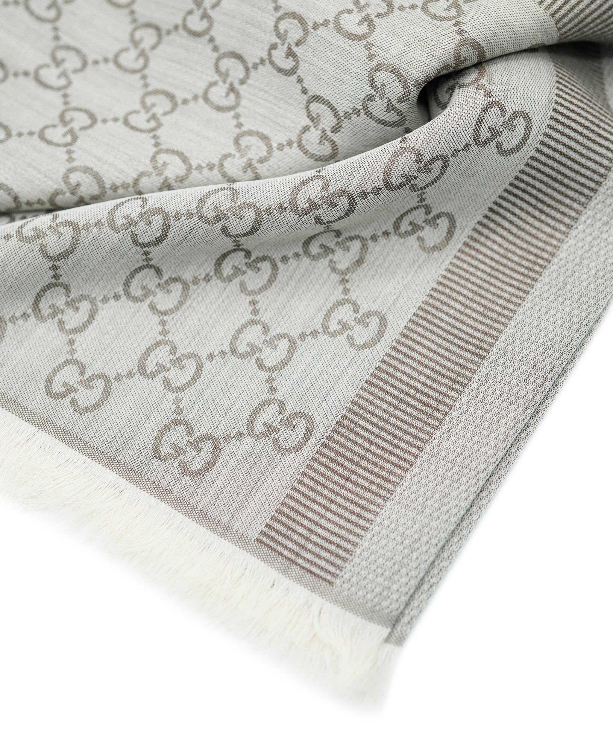 Gucci Gucci Light Taupe 70 x 195 Scarf  AVL1501