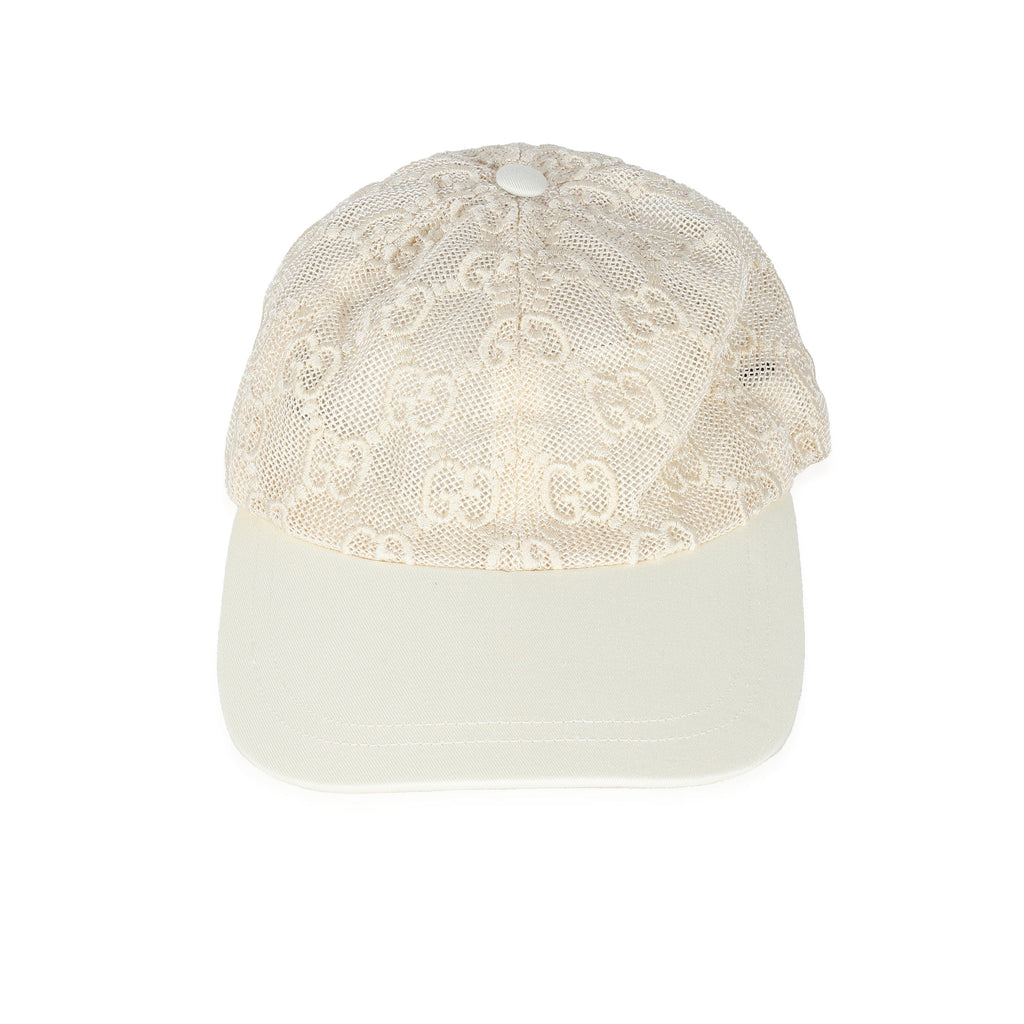 Cream cheap gucci hat