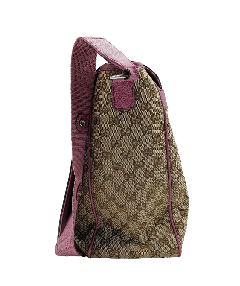 Gucci diaper bag online pink