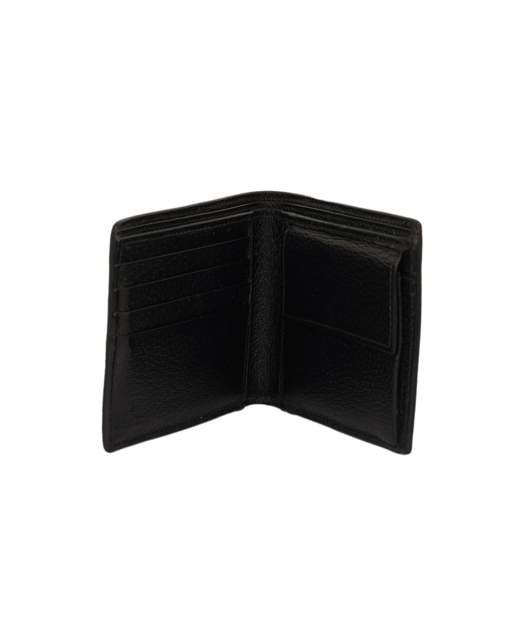 Gucci Gucci Black Compact GG Wallet