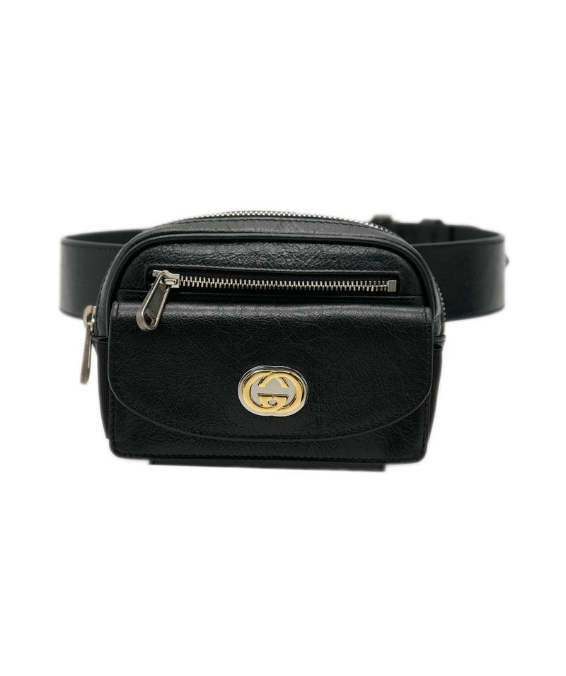 Belt bag gucci on sale black