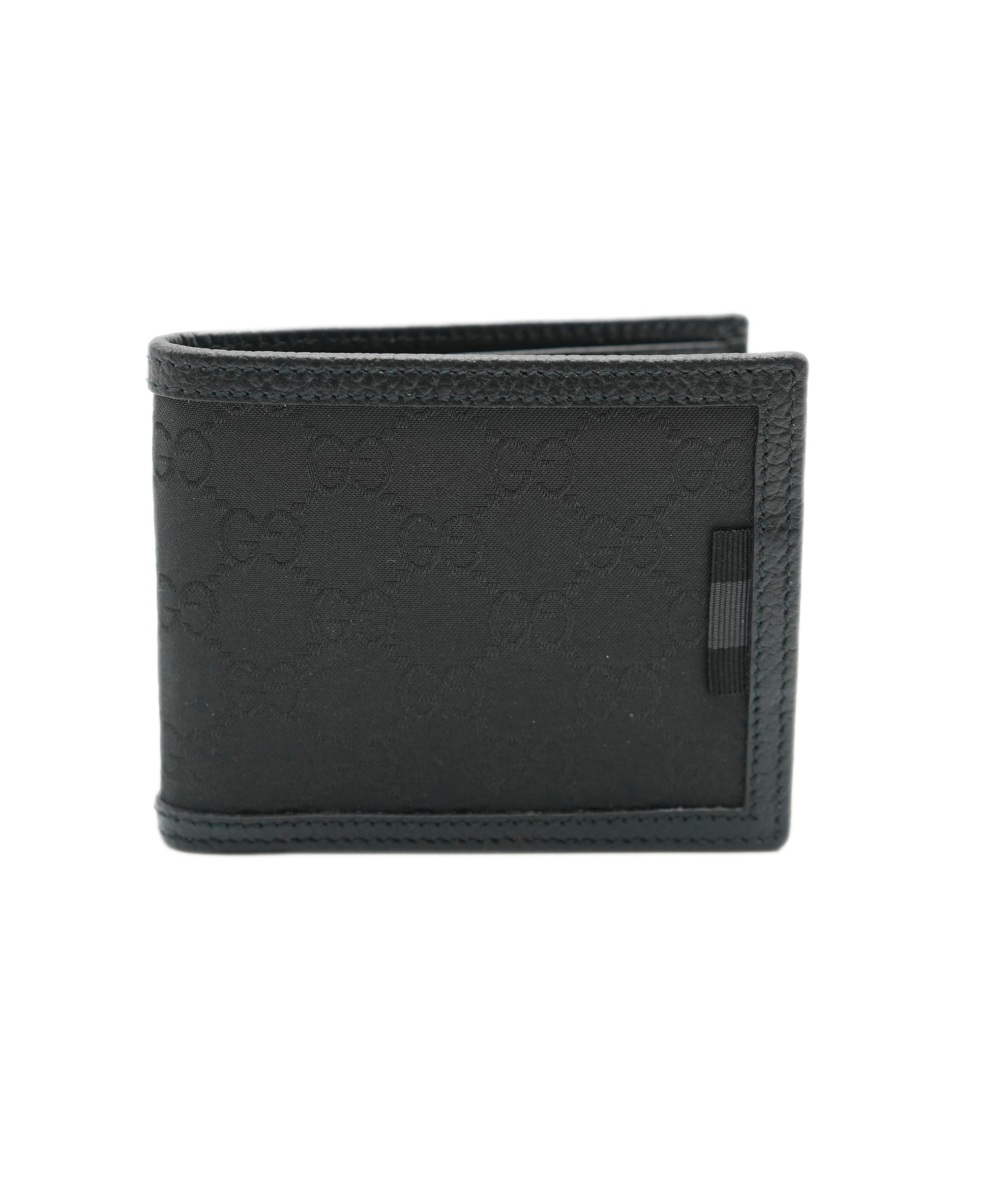 Gucci Gucci Black GG Compact Wallet ALL0663