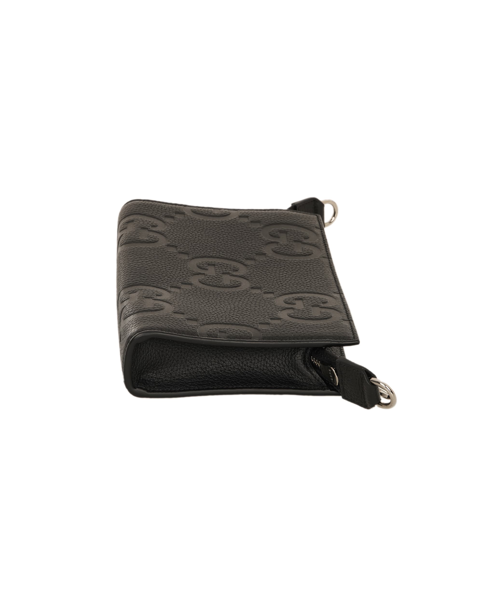 Gucci Gucci Black GG Crossbody Bag