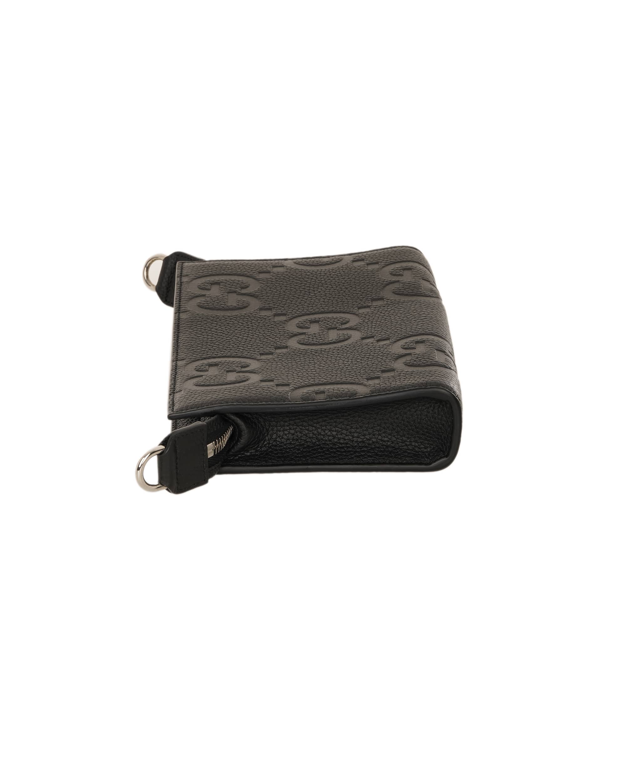 Gucci Gucci Black GG Crossbody Bag