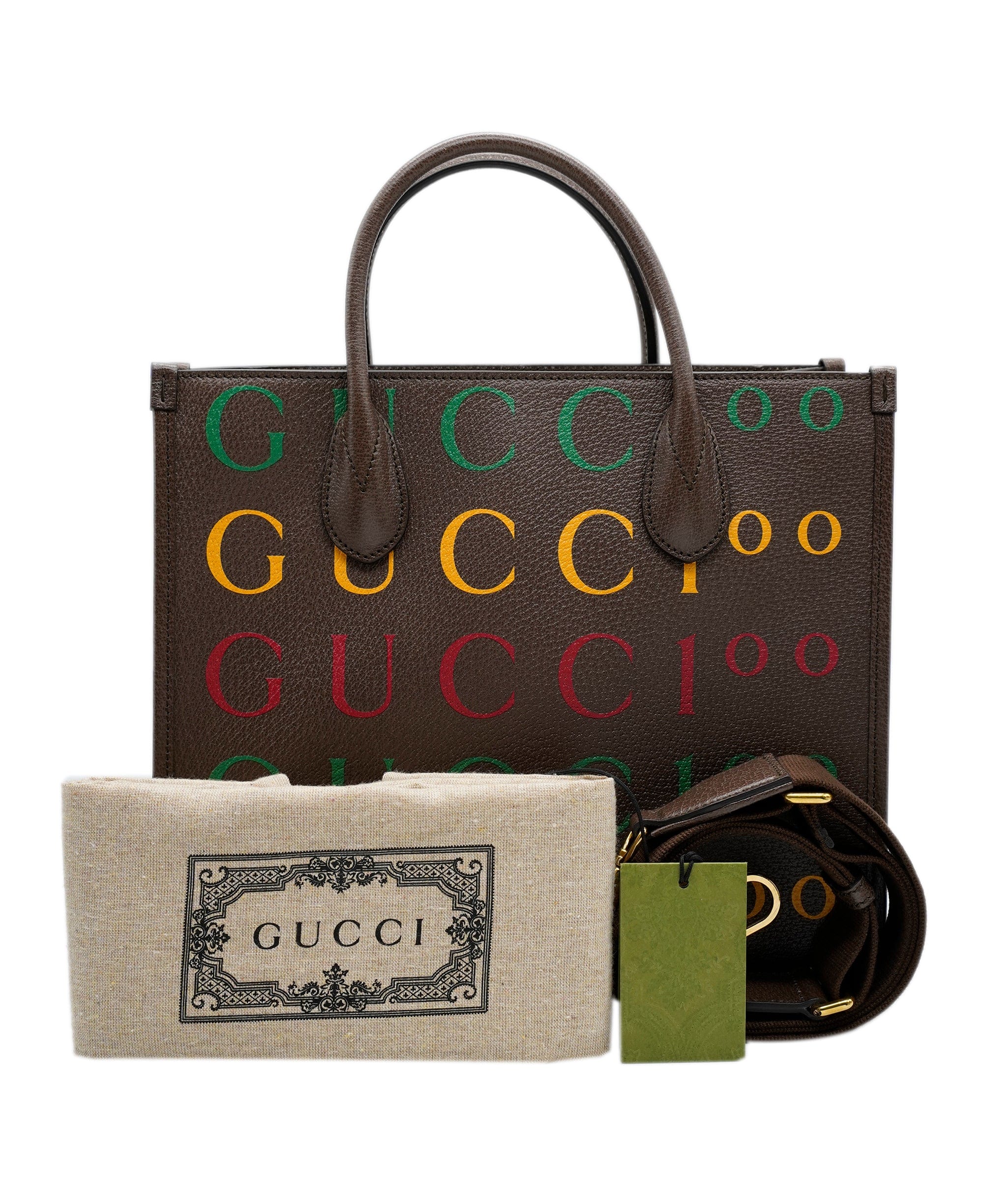 Gucci Gucci Black Leather 1955 Top Handle ASC3050