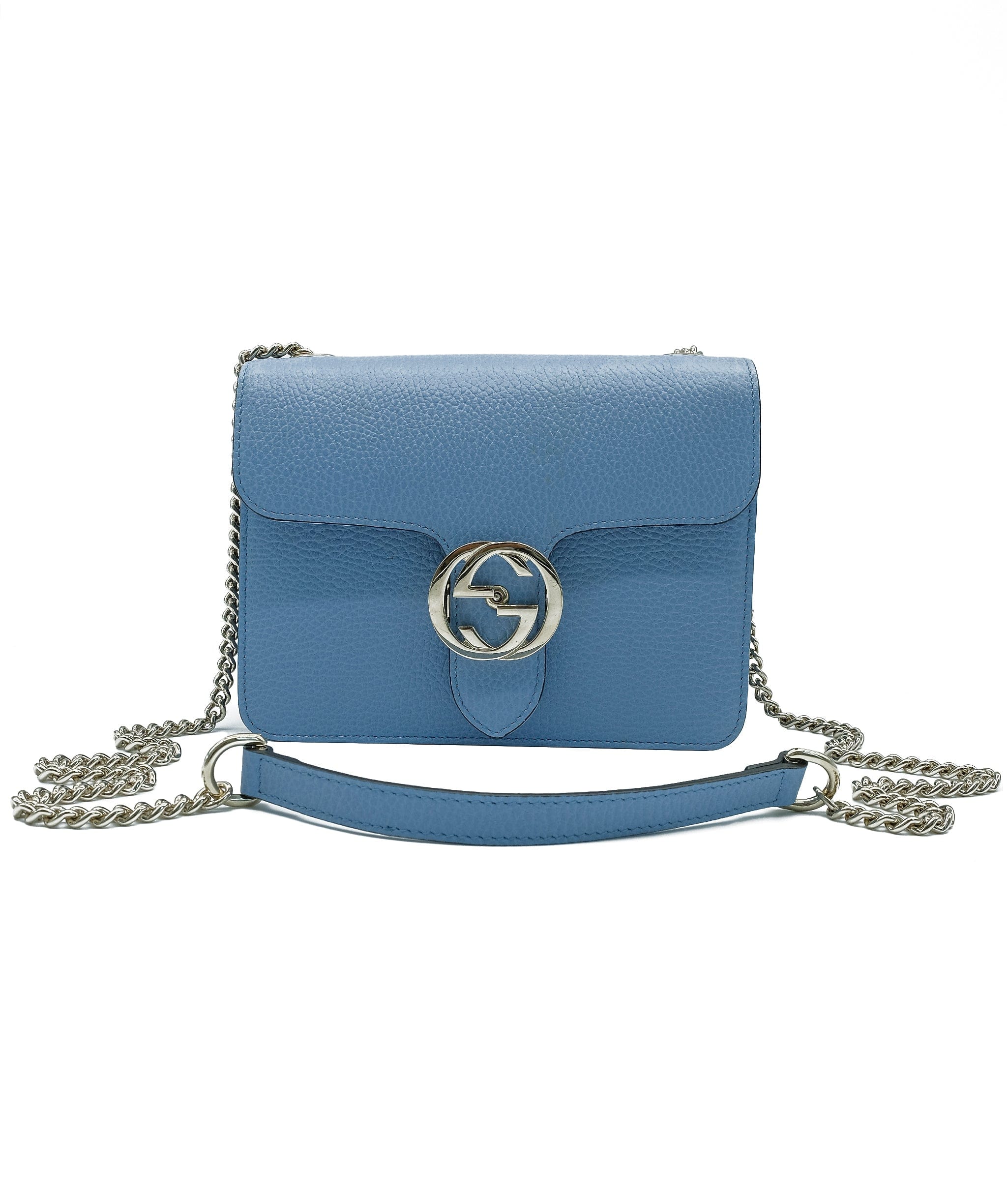 Gucci Gucci Blue Leather Crossbody bag RJC2260