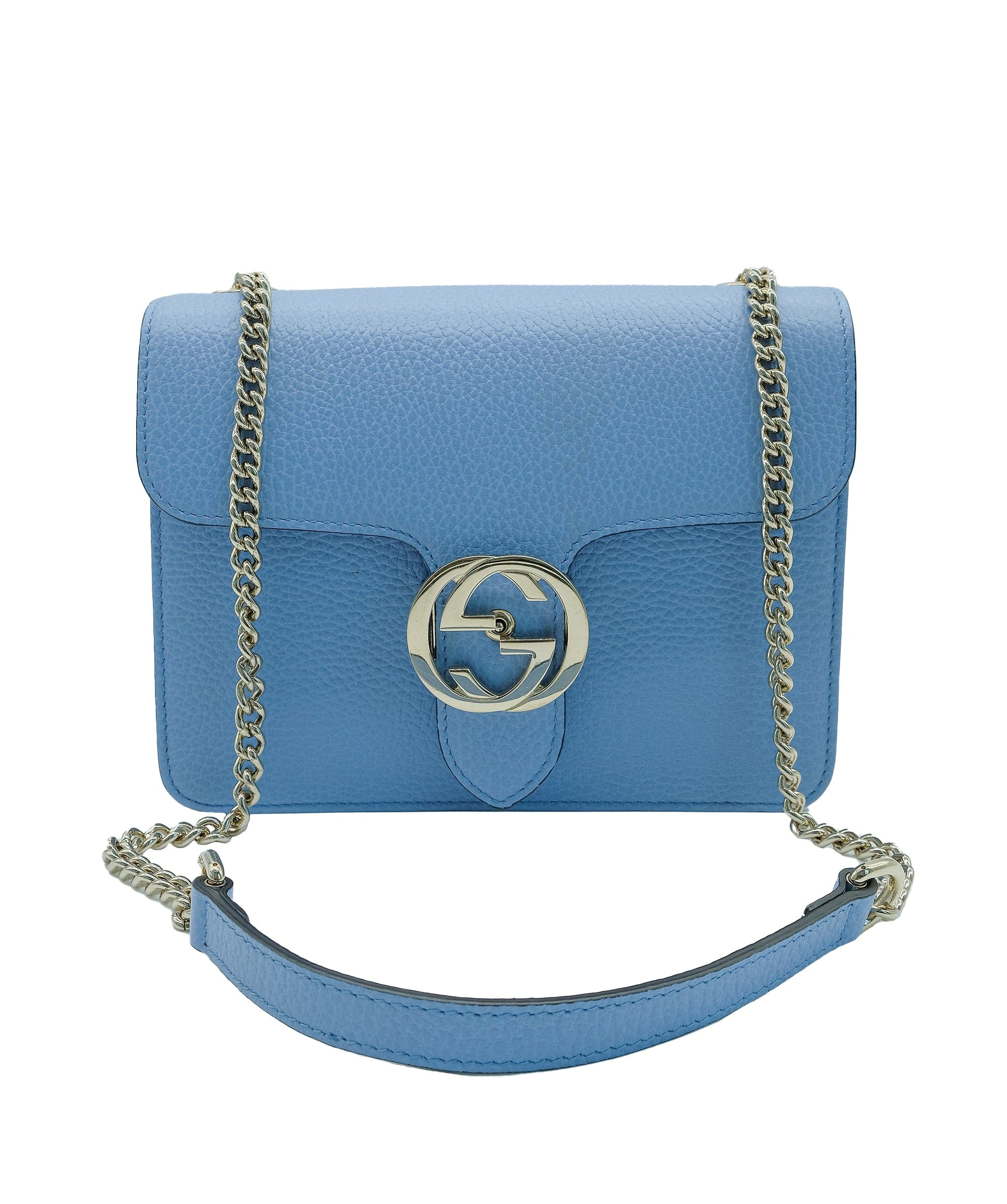 Gucci Gucci Blue Leather Crossbody bag RJC2260