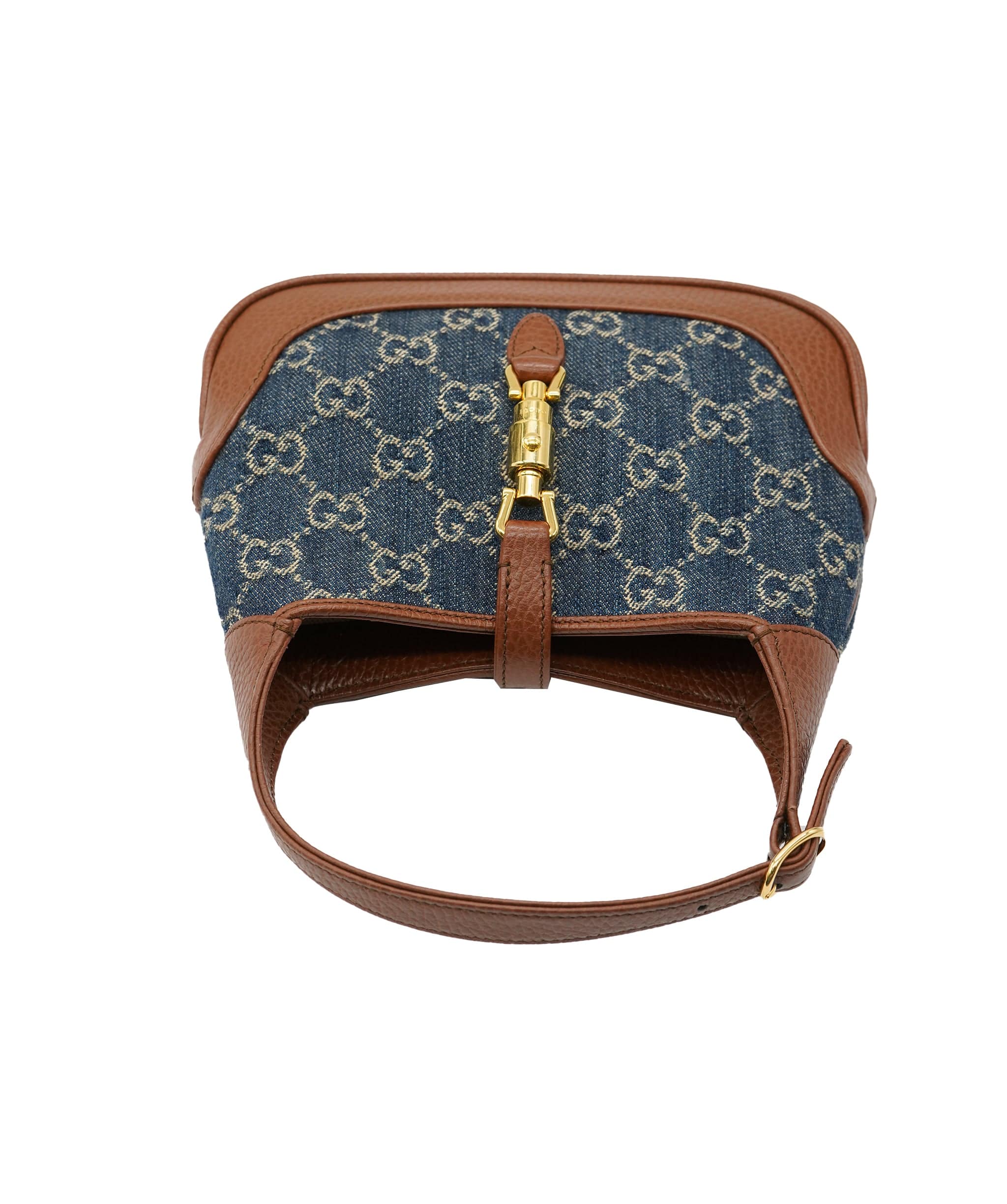 Gucci Gucci Denim GG Canvas Top Handle Bag  ALC2644