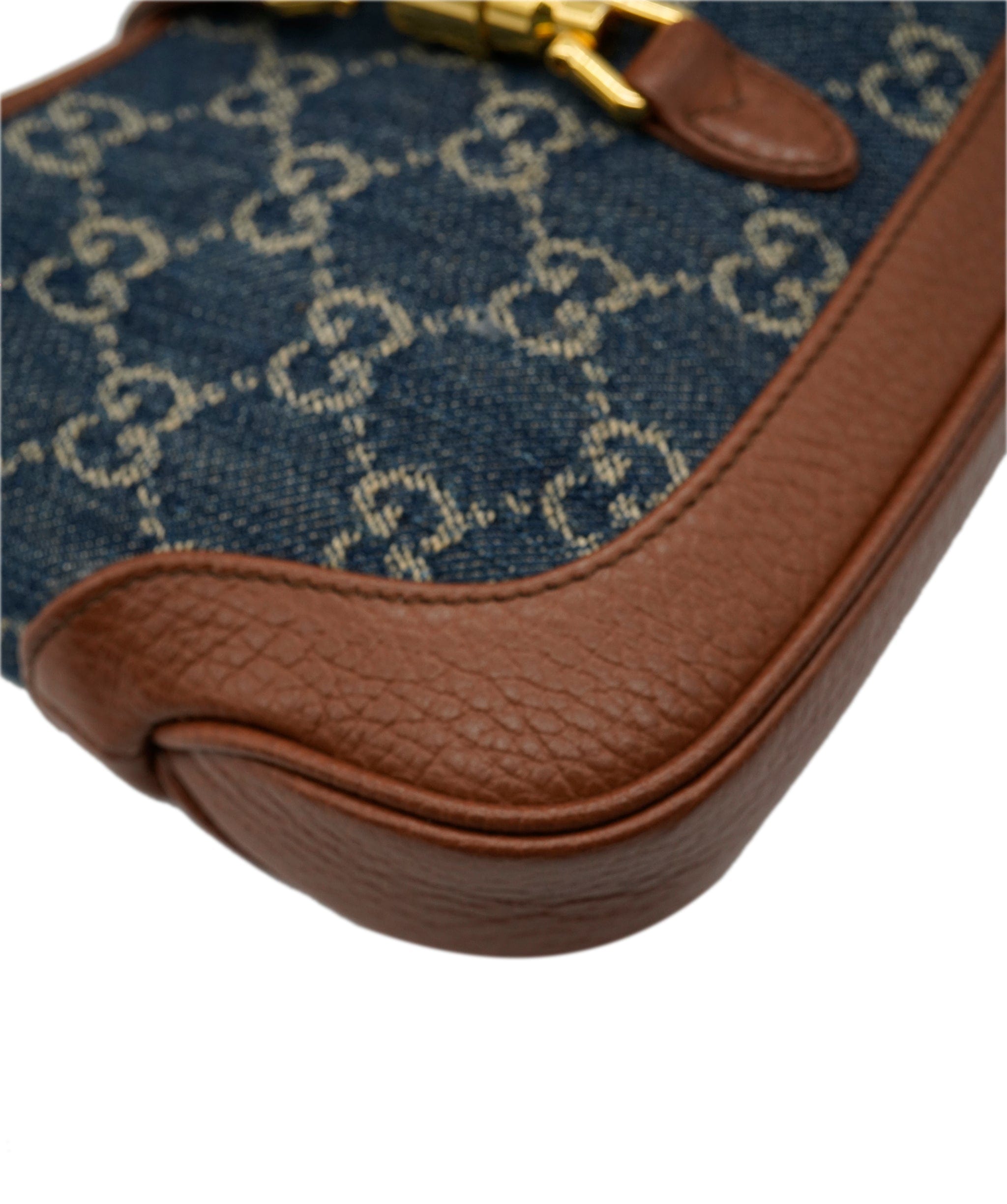 Gucci Gucci Denim GG Canvas Top Handle Bag  ALC2644