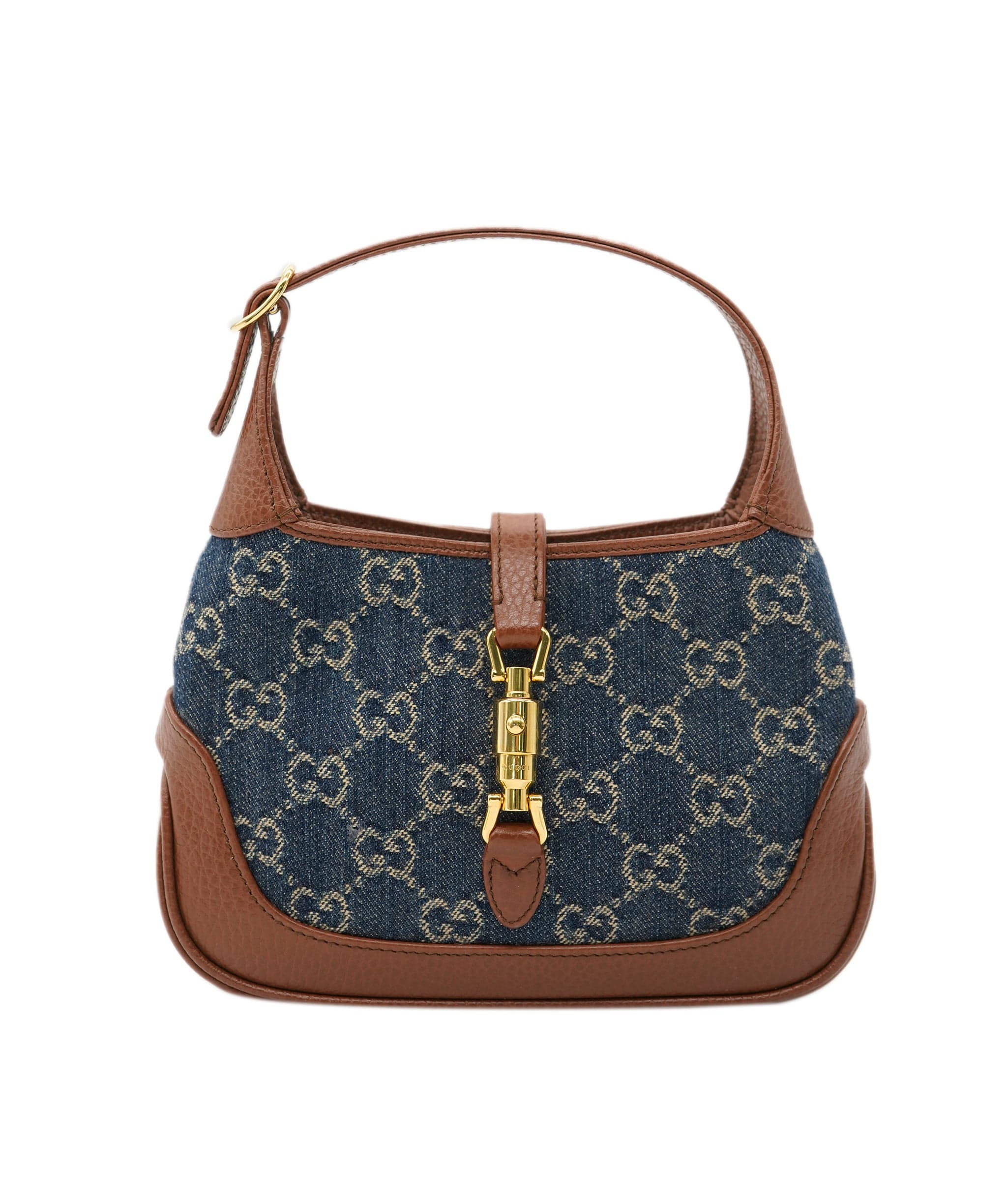 Gucci Gucci Denim GG Canvas Top Handle Bag  ALC2644