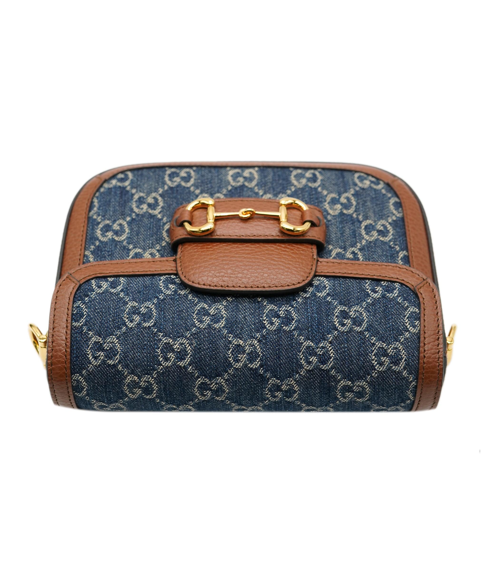 Gucci Gucci Denim Horsebit Crossbody  ALC1154