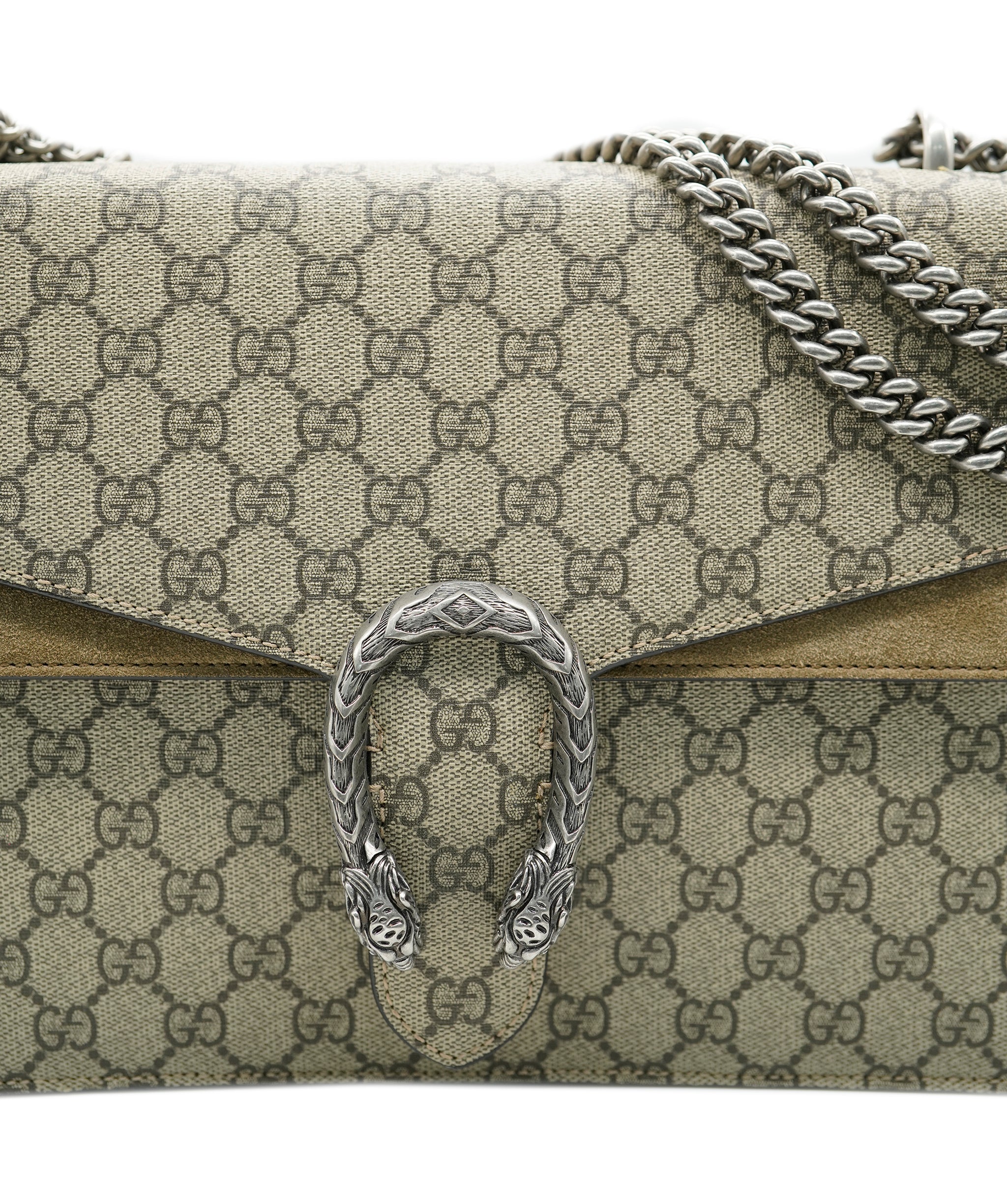 Gucci Gucci Dionysus Coated Medium Canvas Bag  ALC3556