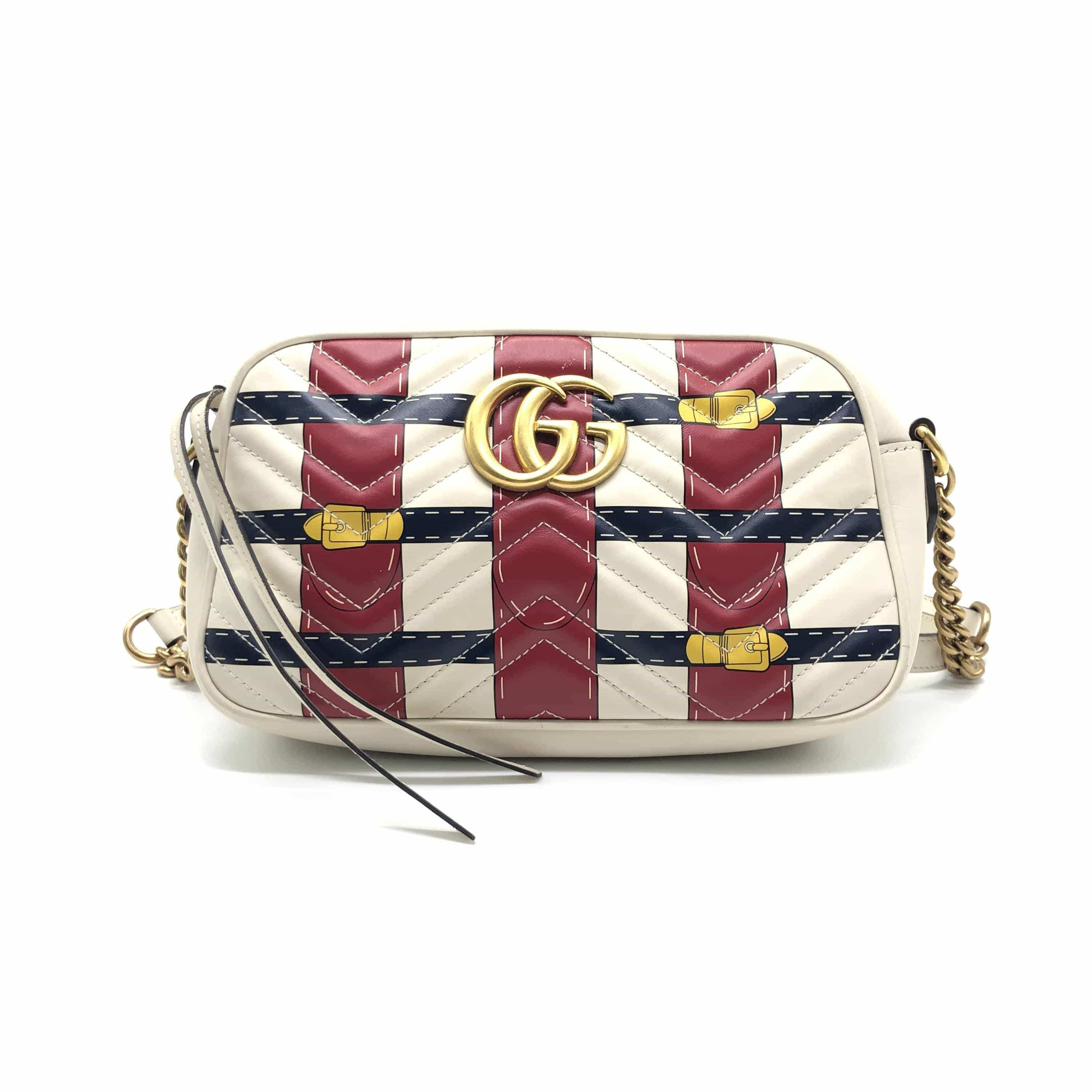 Gucci Gucci GG Marmont Quilted Leather Bag C337020