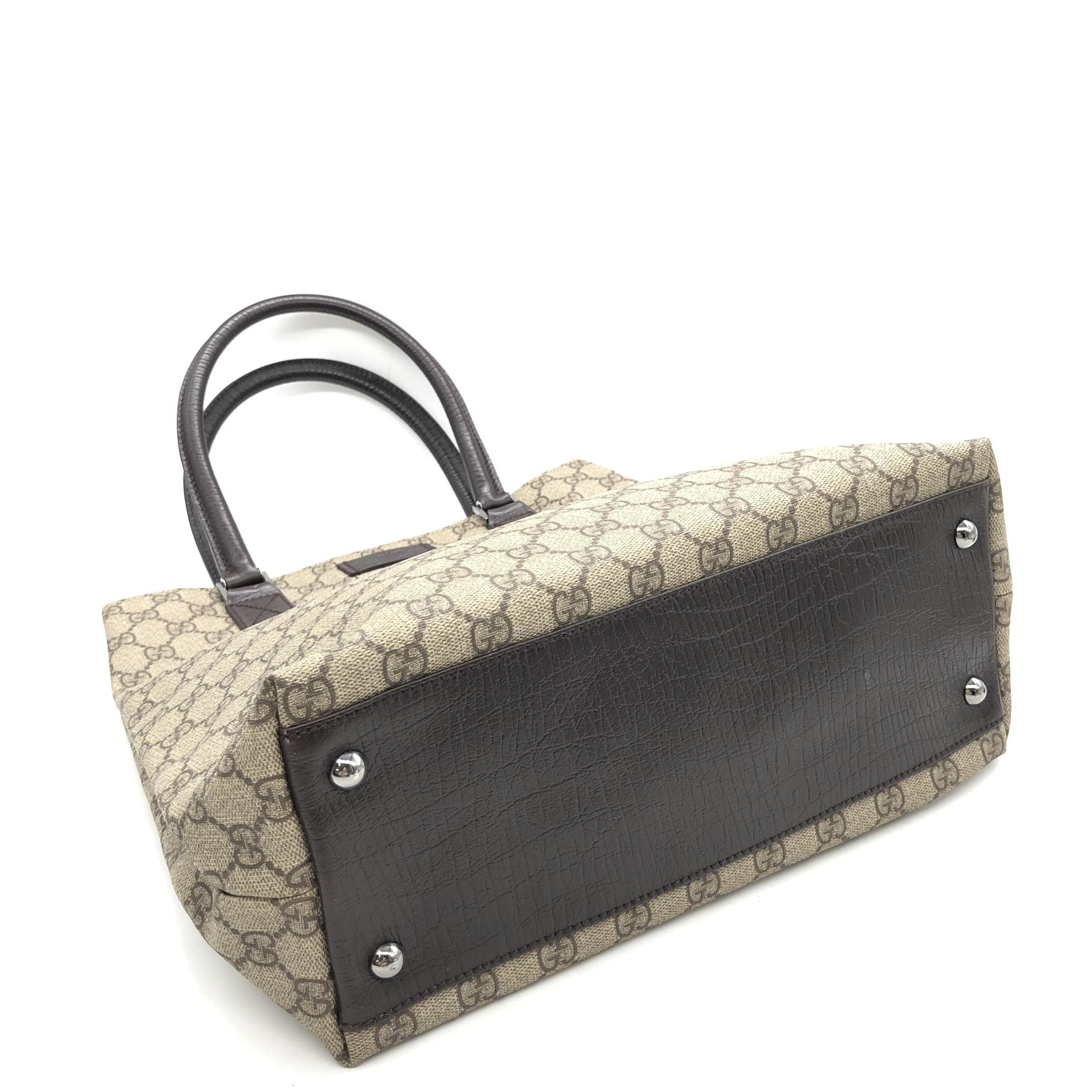 Gucci Gucci GG Monogram Canvas Tote Bag ALC3204