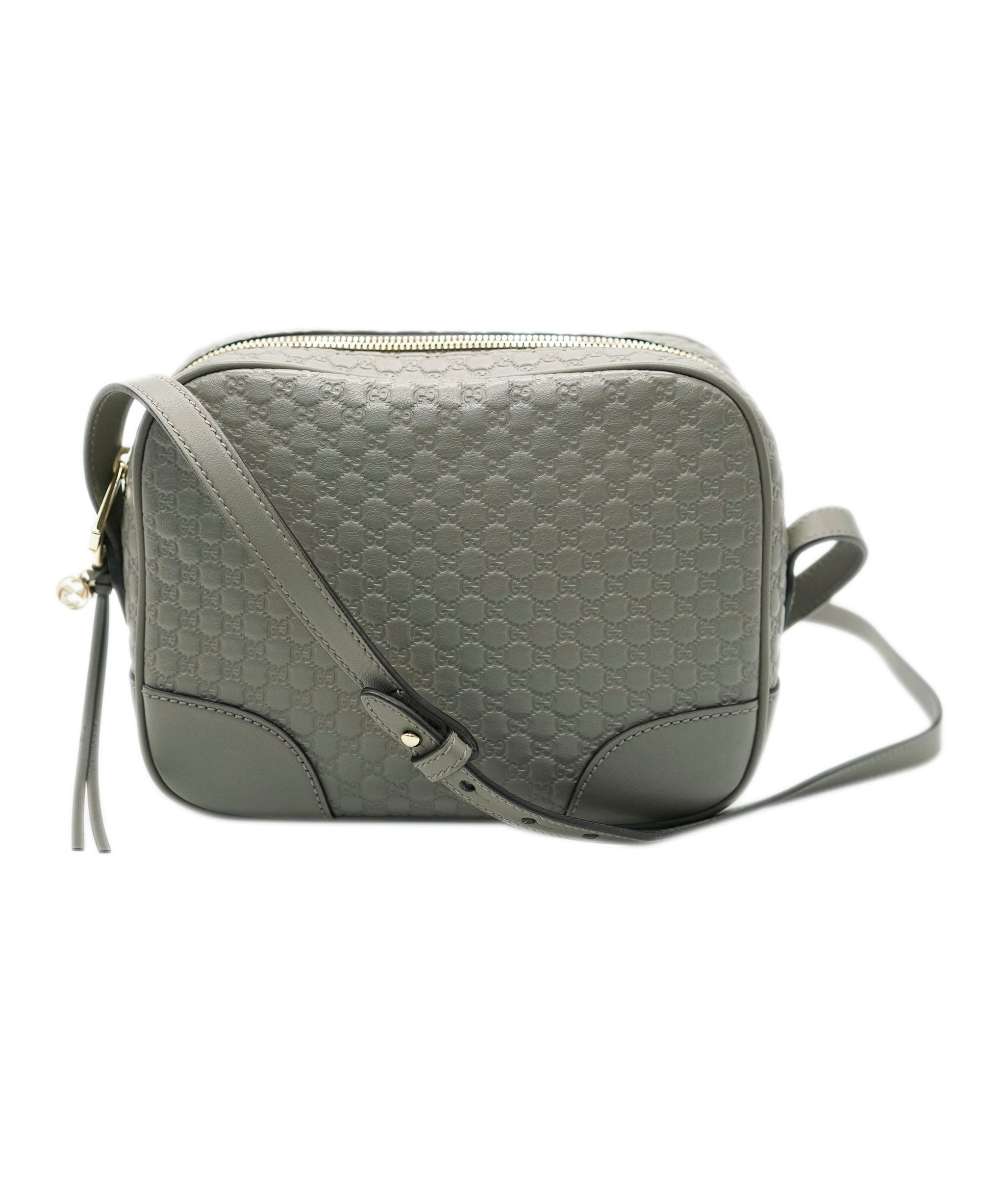 Gucci Gucci Grey leather camera guccissima bag  AVC2099