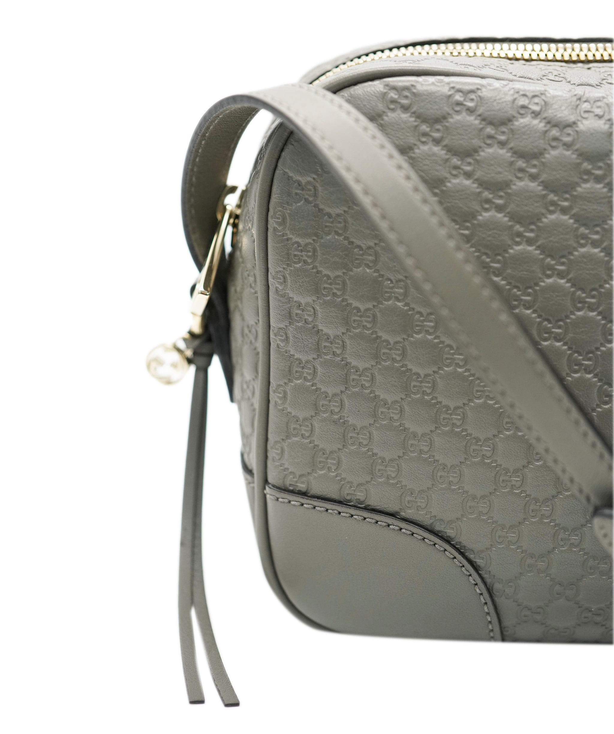 Gucci Gucci Grey leather camera guccissima bag  AVC2099